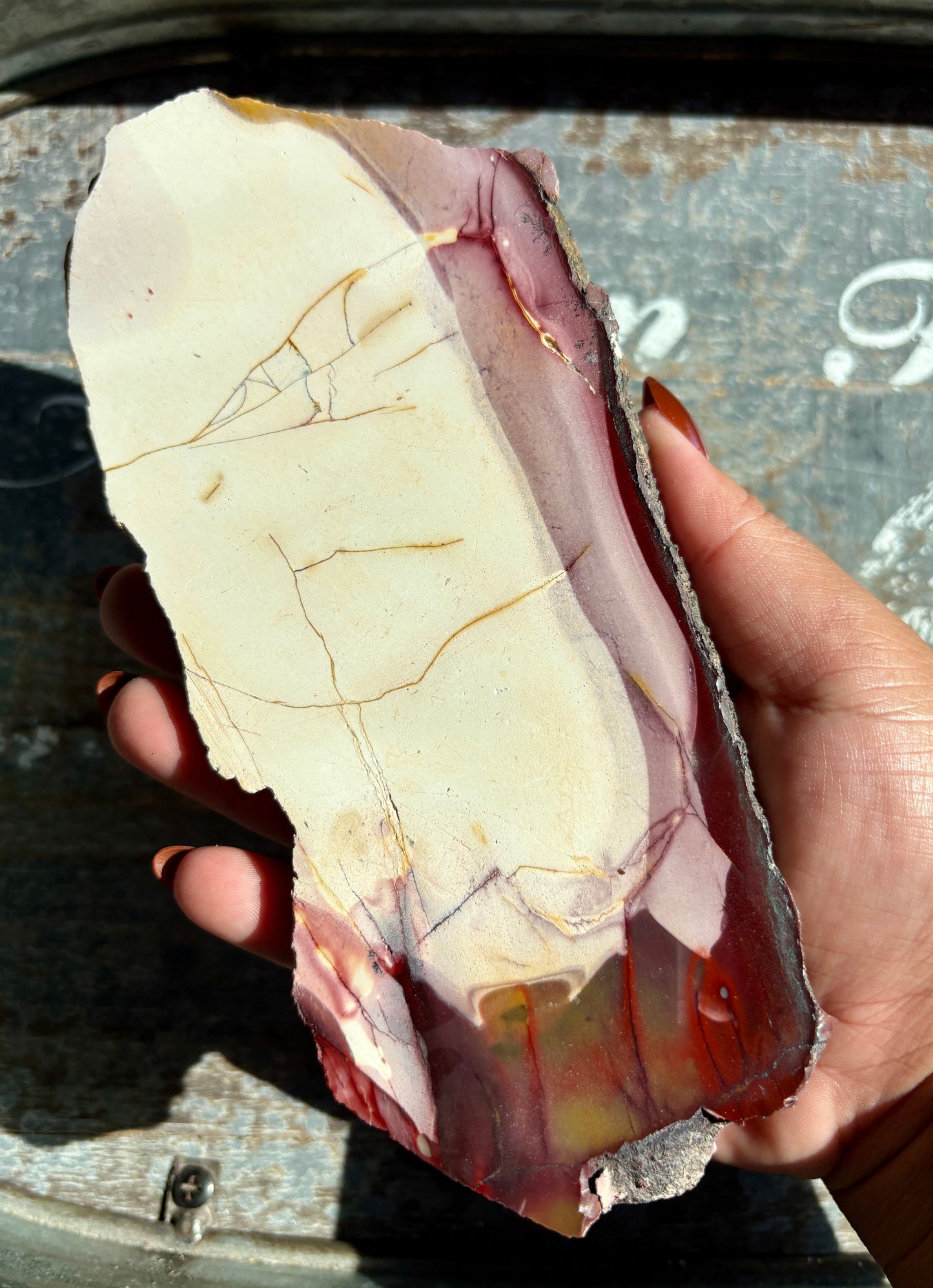 Gorgeous Mookaite Slab from Australia | Opt D
