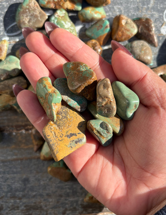 One (1) Gorgeous Authentic Turquoise Tumble from Arizona