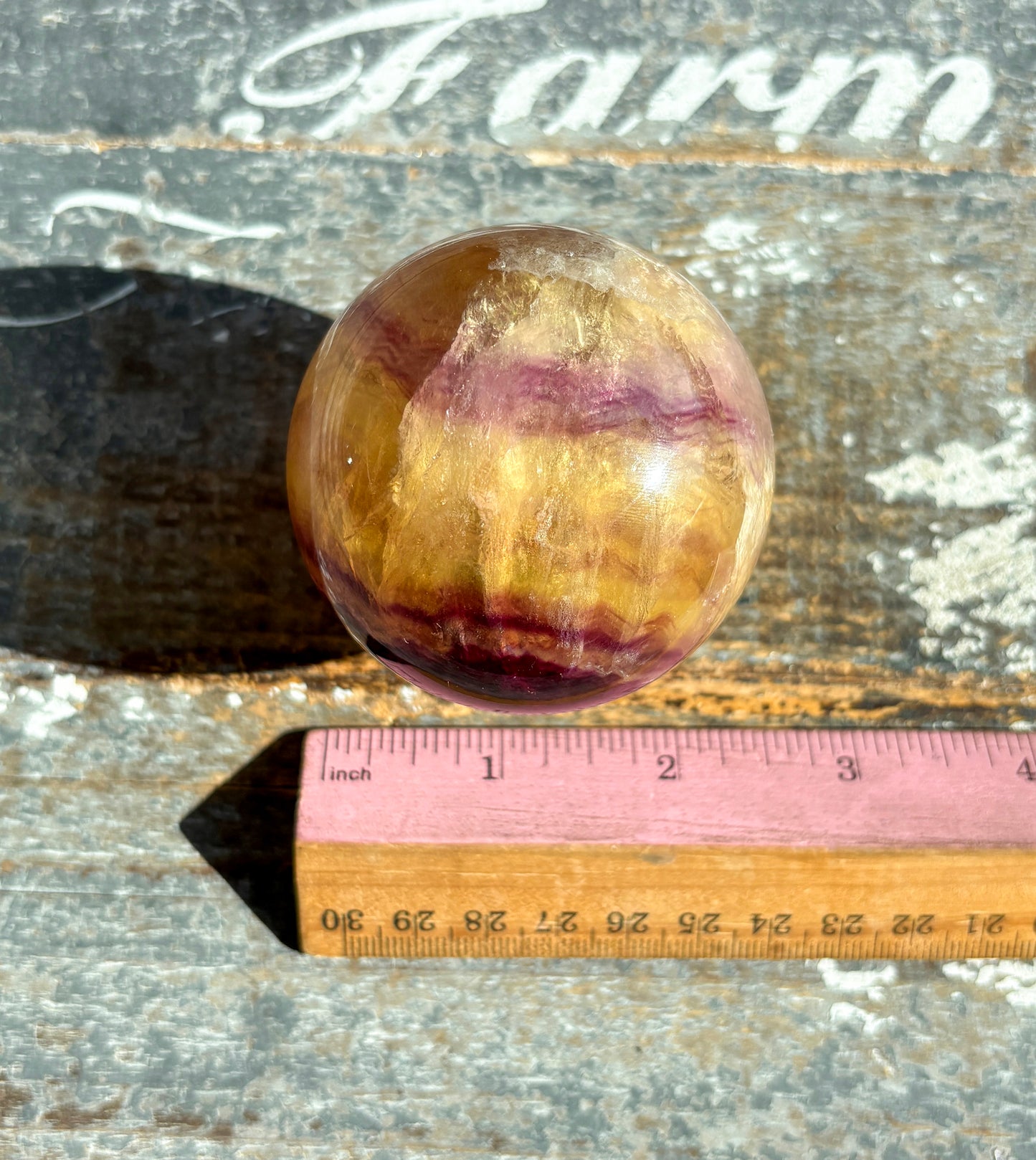 Gorgeous Candy Fluorite Fluorite Sphere | Opt C