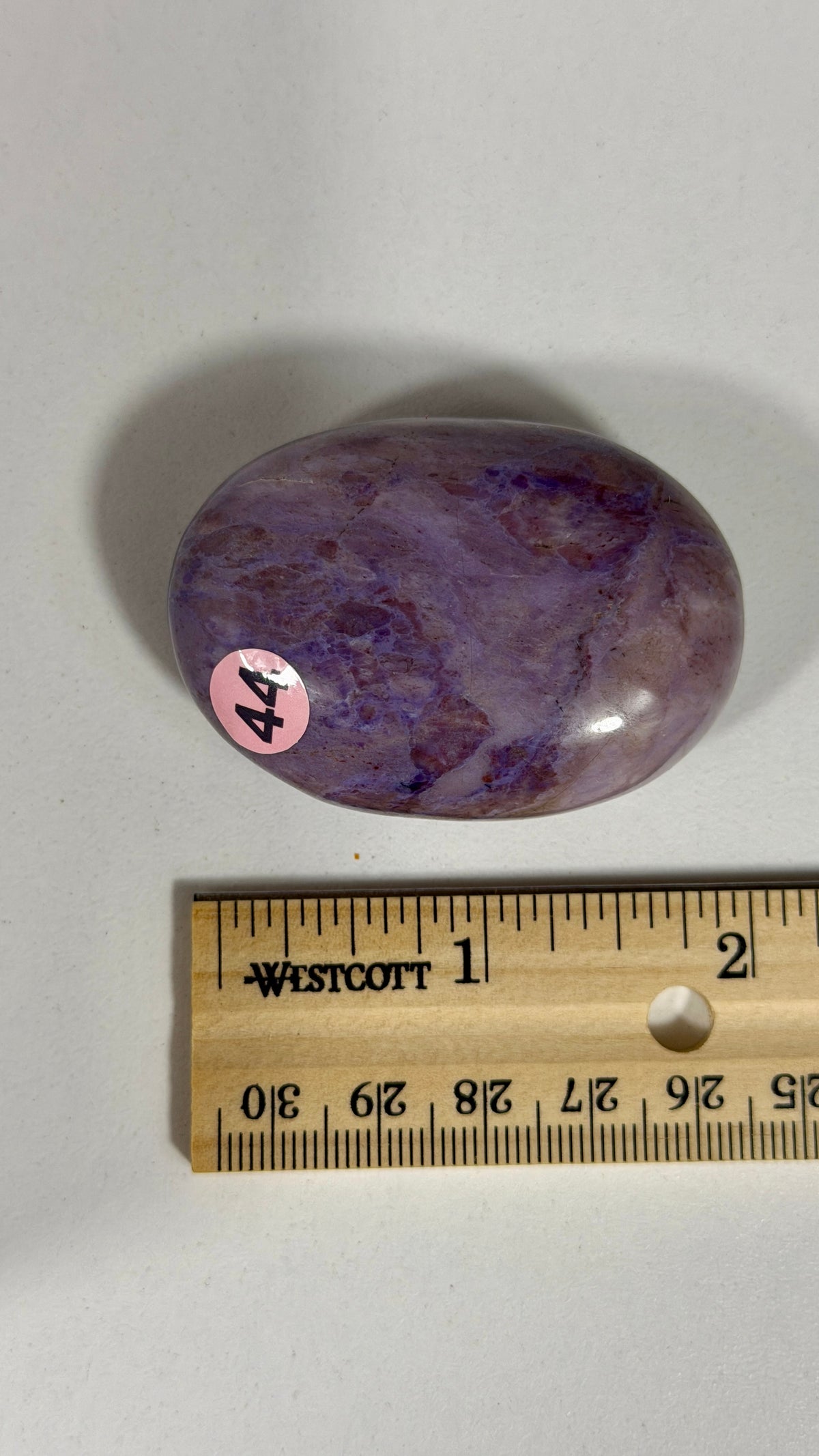 Gorgeous Lavender Jade Palm Stone from Turkey | Opt 44