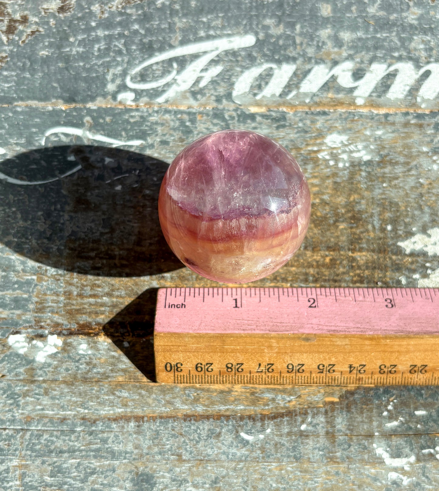 Gorgeous Candy Fluorite Fluorite Sphere | Opt D