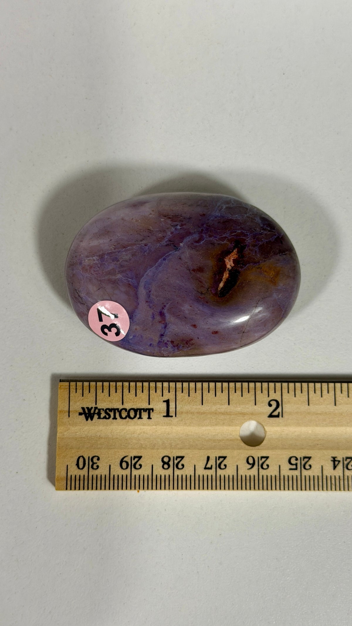 Gorgeous Lavender Jade Palm Stone from Turkey | Opt 37