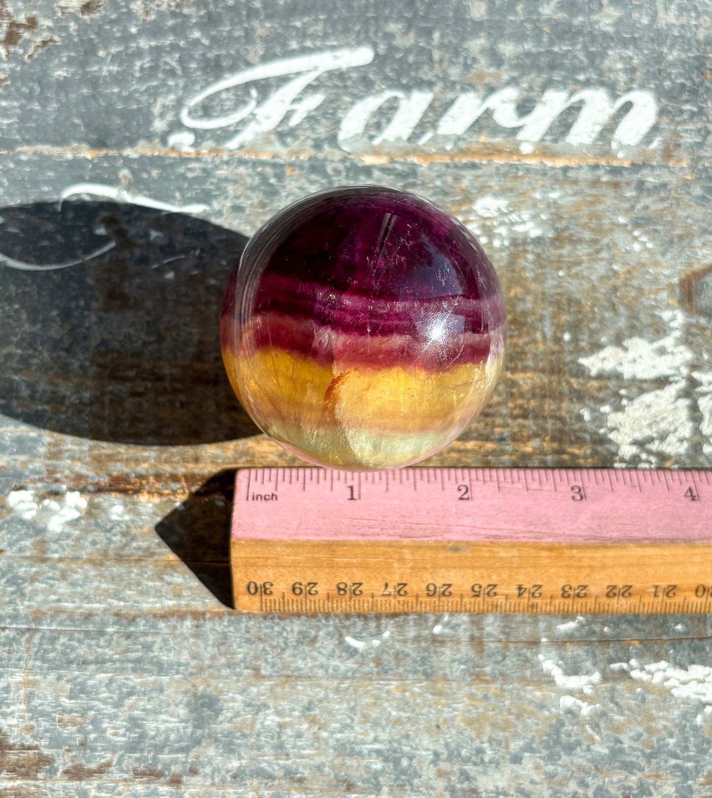Gorgeous Candy Fluorite Fluorite Sphere | Opt F