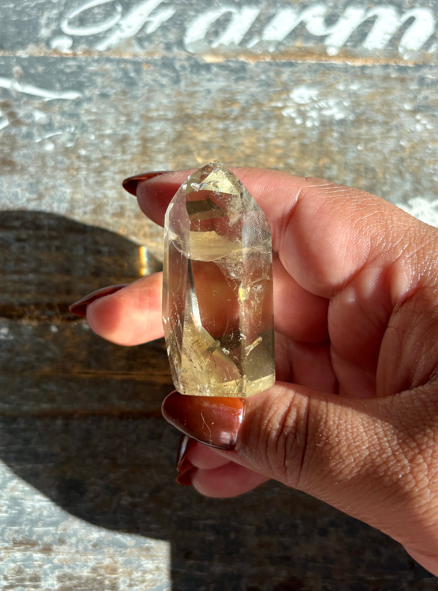 Gorgeous AAA Citrine Tower from Brazil | Opt G