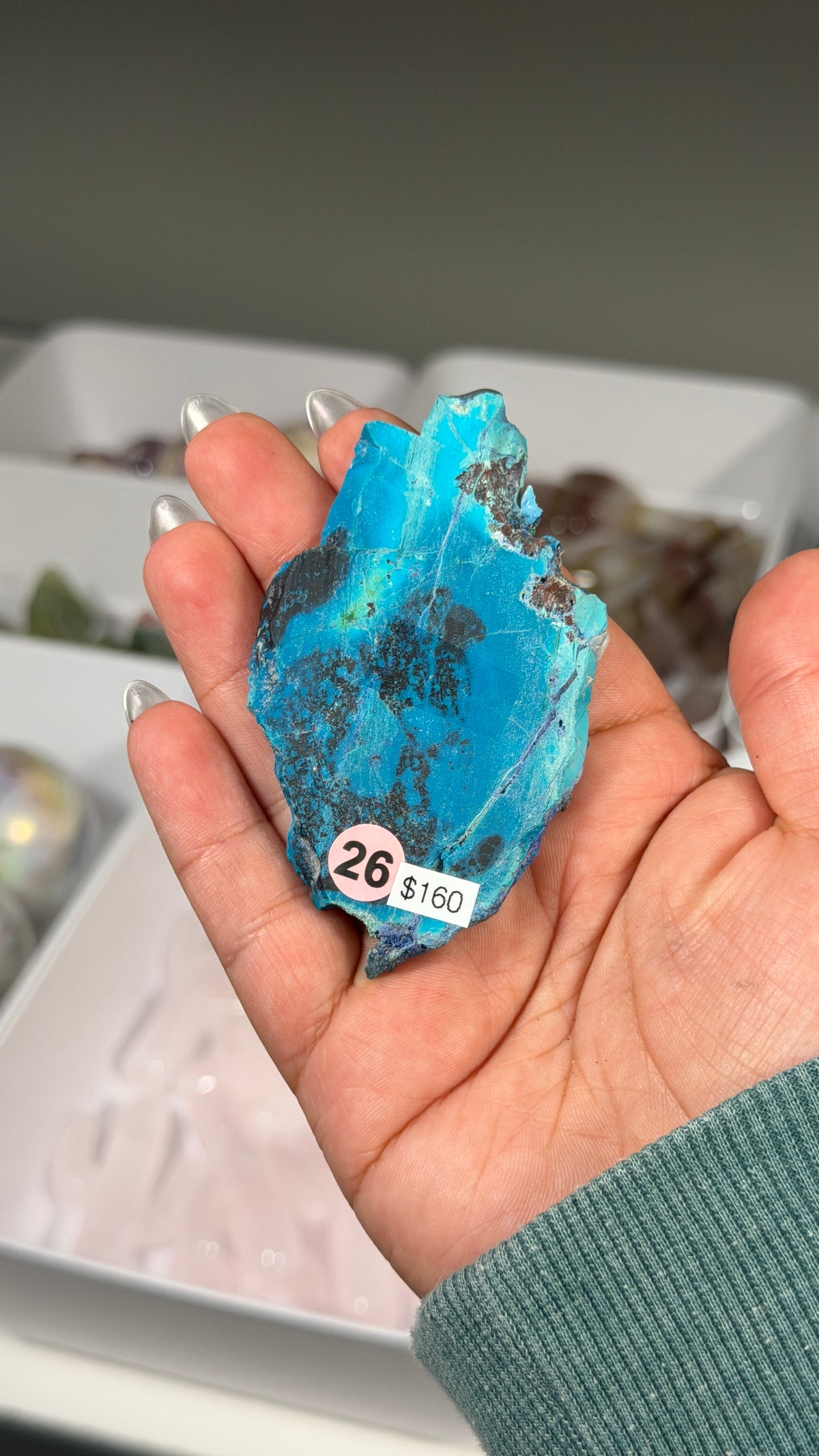 Gorgeous Chrysocolla/Shattukite | Mexico | Opt 26