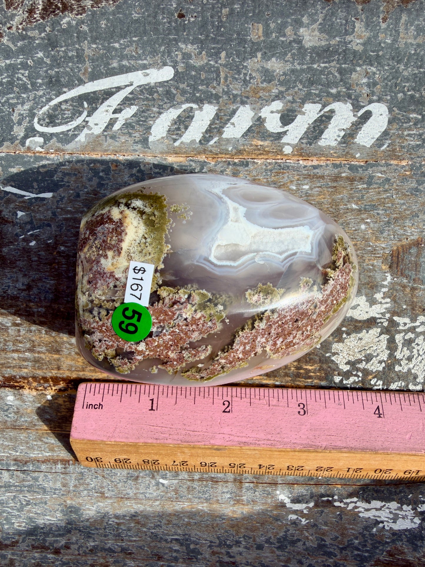 Gorgeous Scenic Moss Agate Freeform | Opt 59