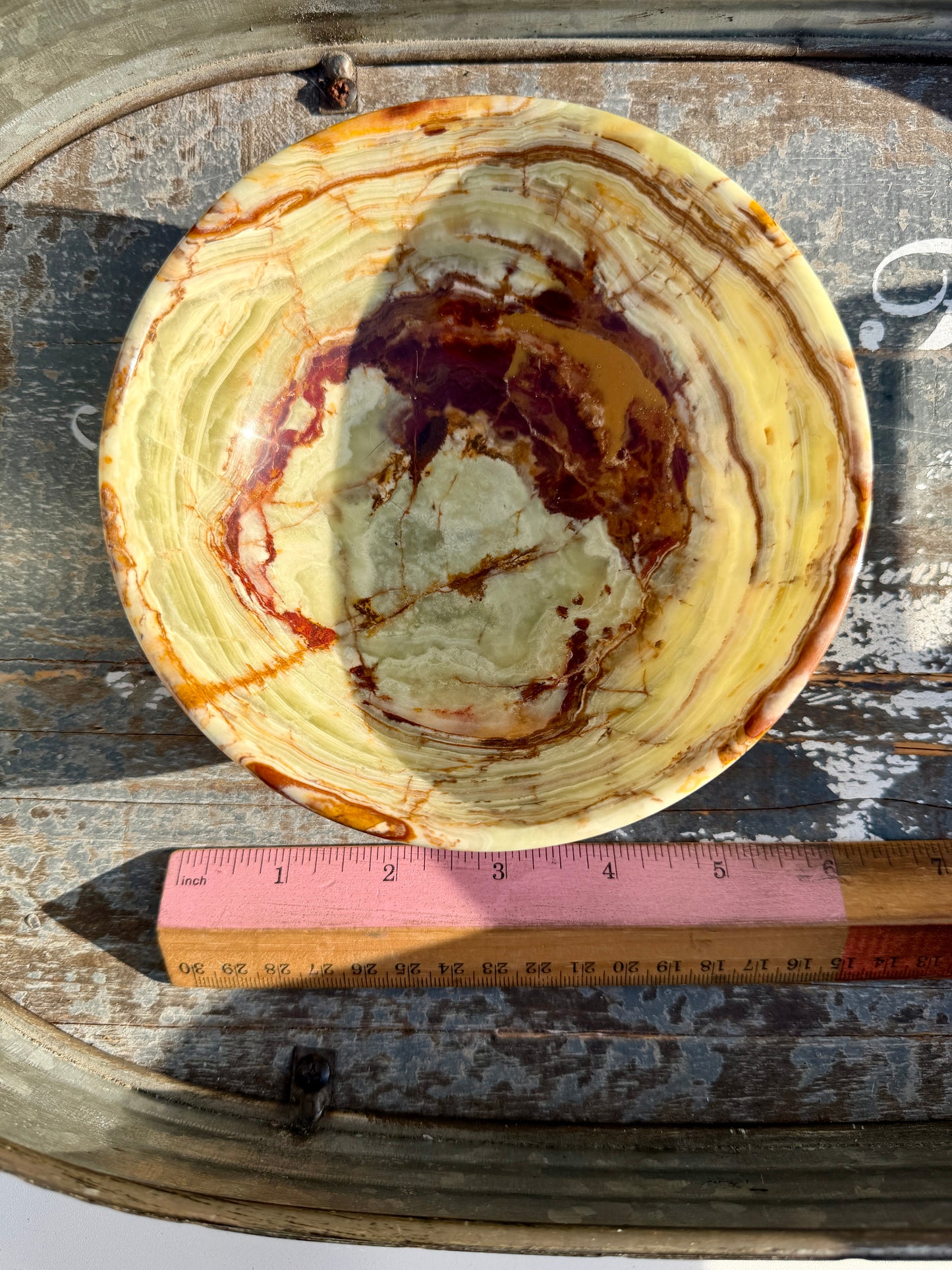 Gorgeous Green Onyx Bowl | Opt E