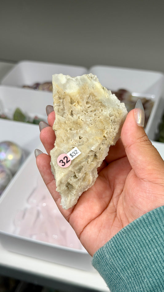 Gorgeous Raw Blue Cubic Fluorite | Opt 32