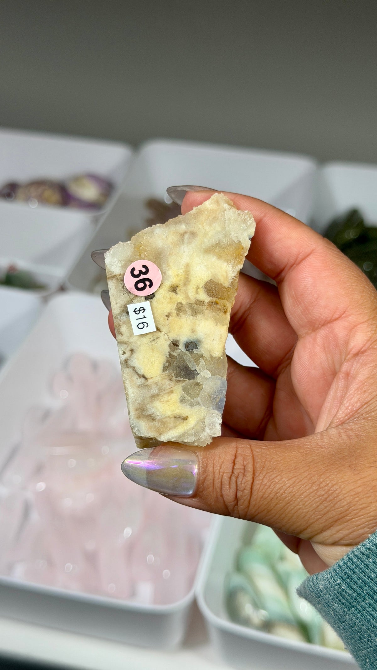 Gorgeous Raw Blue Cubic Fluorite | Opt 36