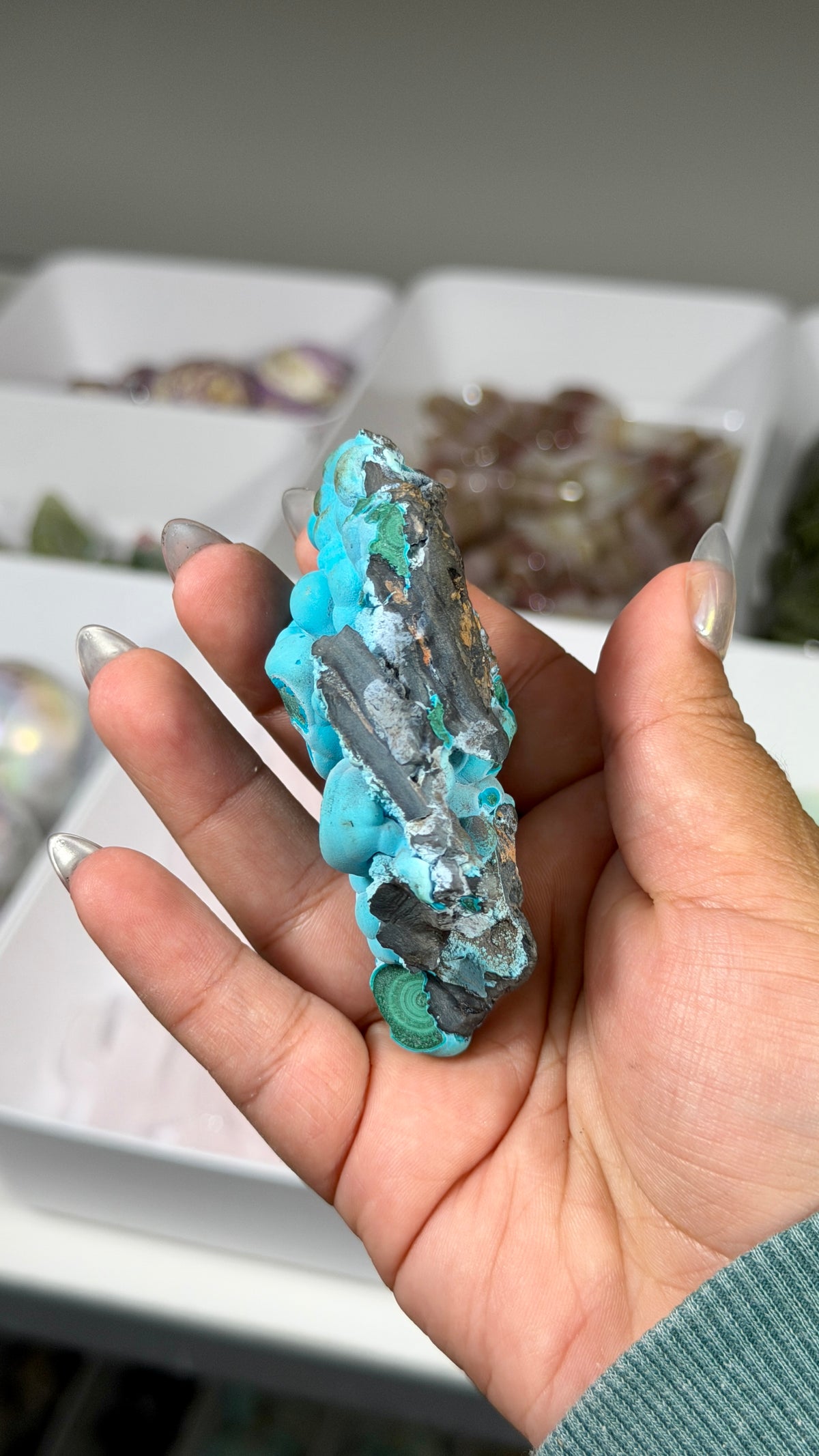 Gorgeous Malachite & Chrysocolla Specimen | The Congo | Opt 48