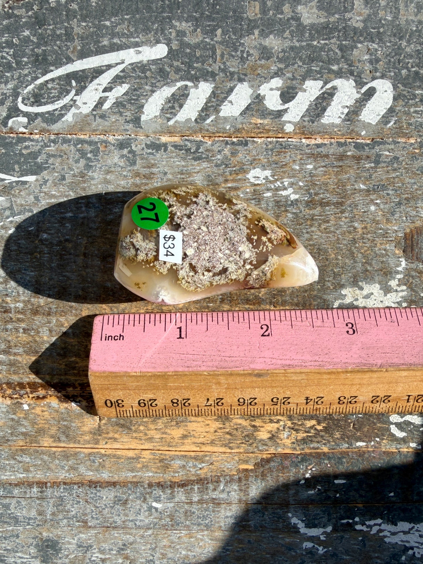 Gorgeous Scenic Moss Agate Freeform | Opt 27