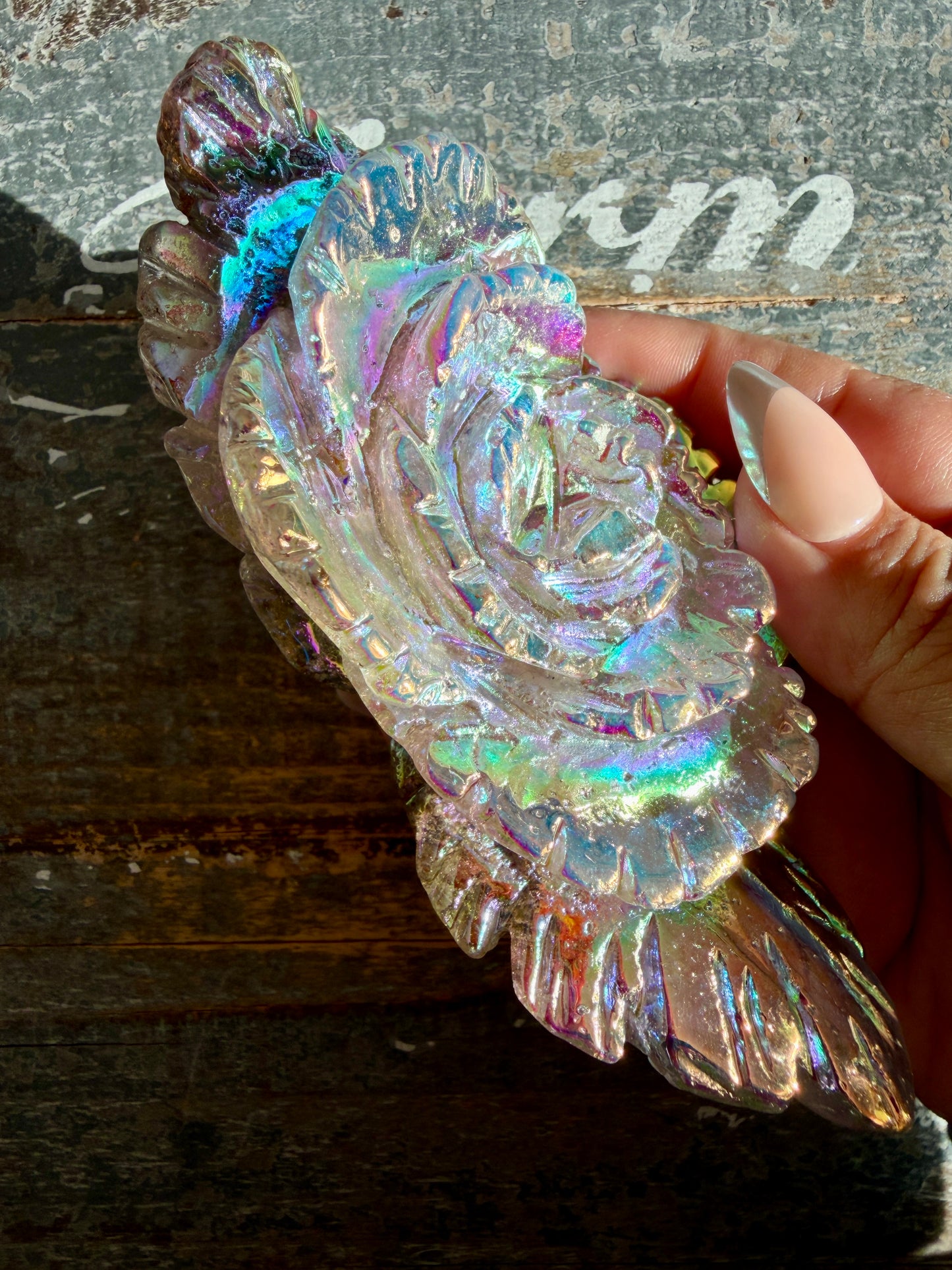 Gorgeous Aura Garden Quartz Rose | Opt C