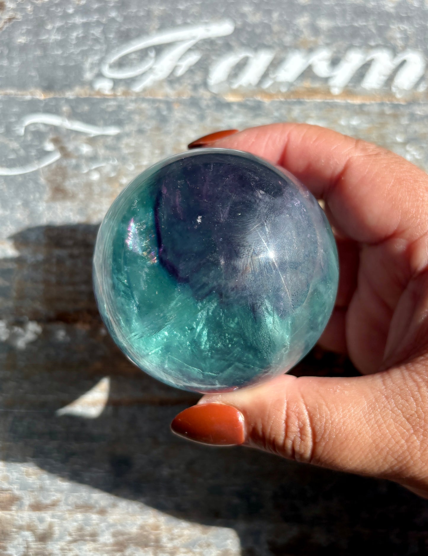 Gorgeous High Grade Rainbow Fluorite | Opt A