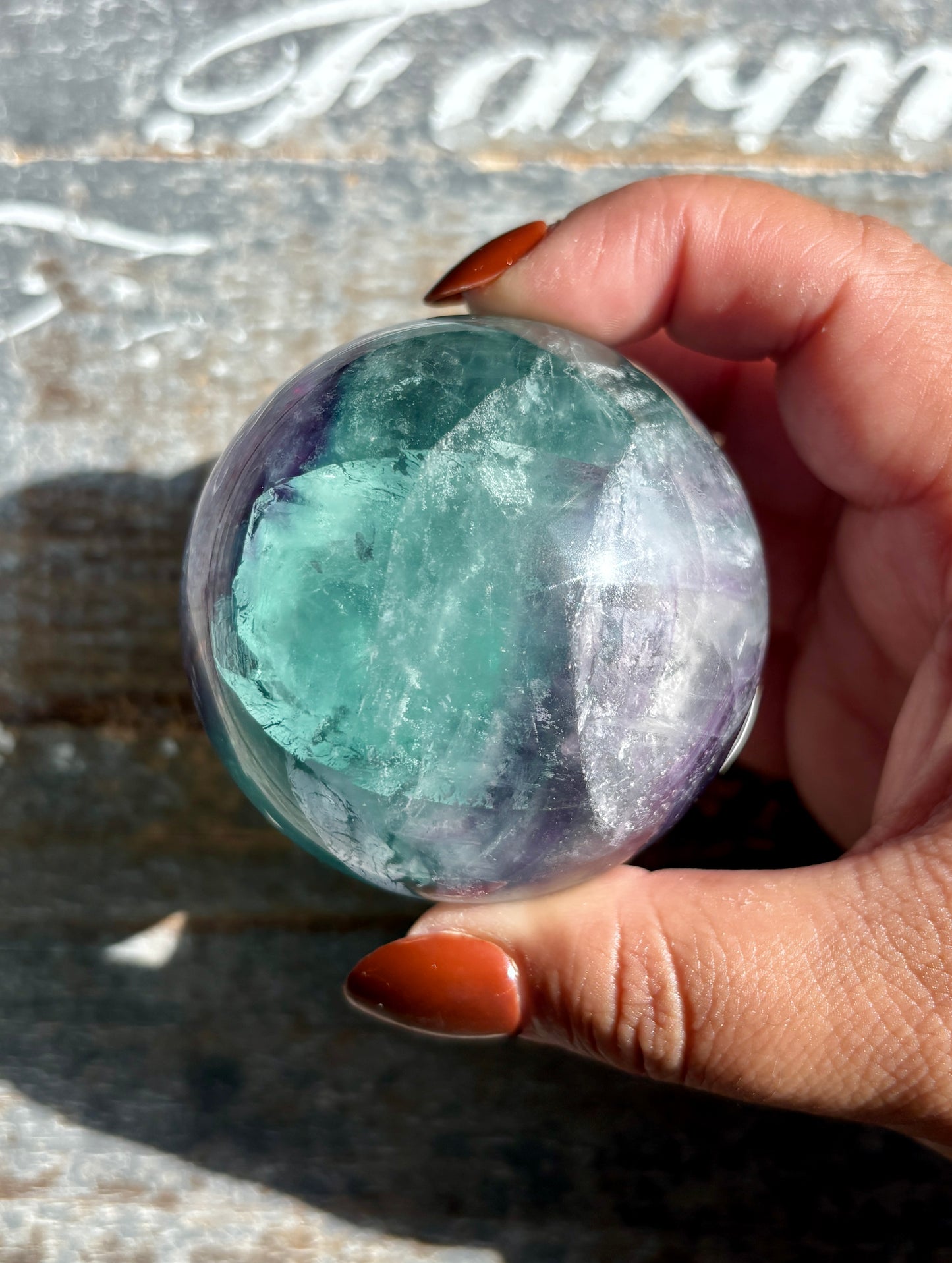 Gorgeous High Grade Rainbow Fluorite | Opt A