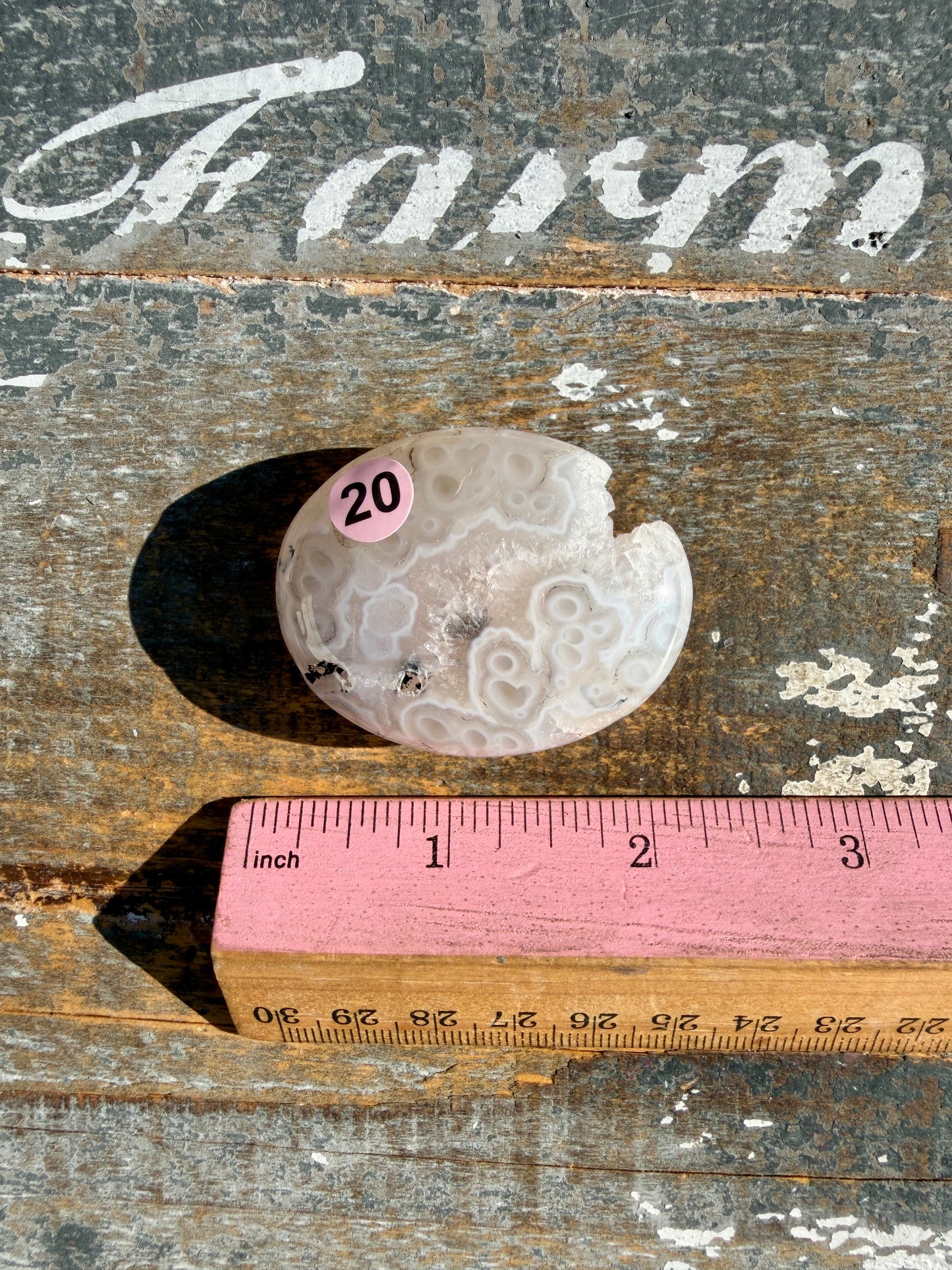 Gorgeous Scenic Moss Agate Palm Stone | Indonesia | Opt 20