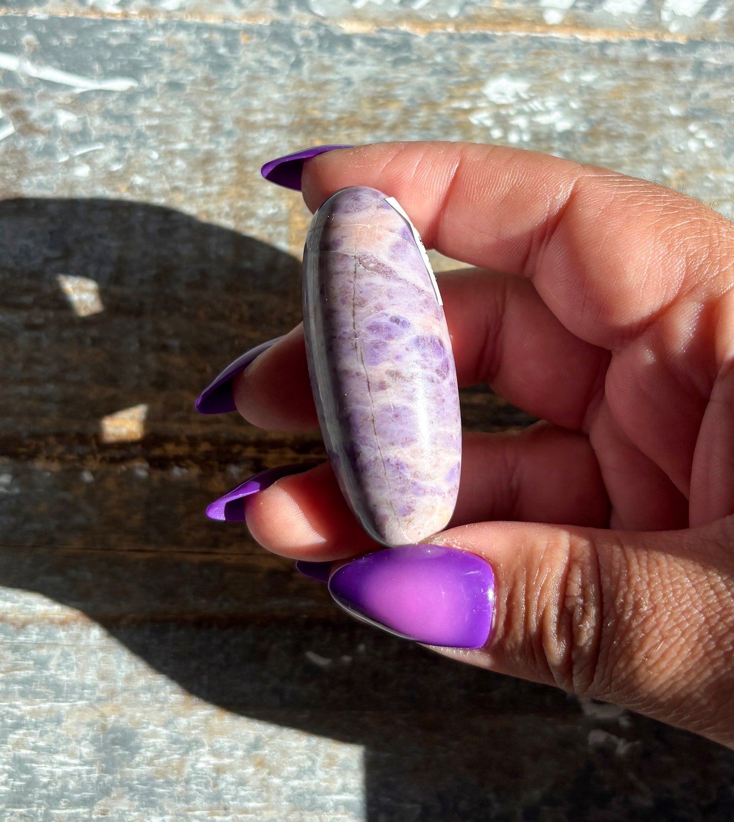 Gorgeous Lavender Jade Lingam | A