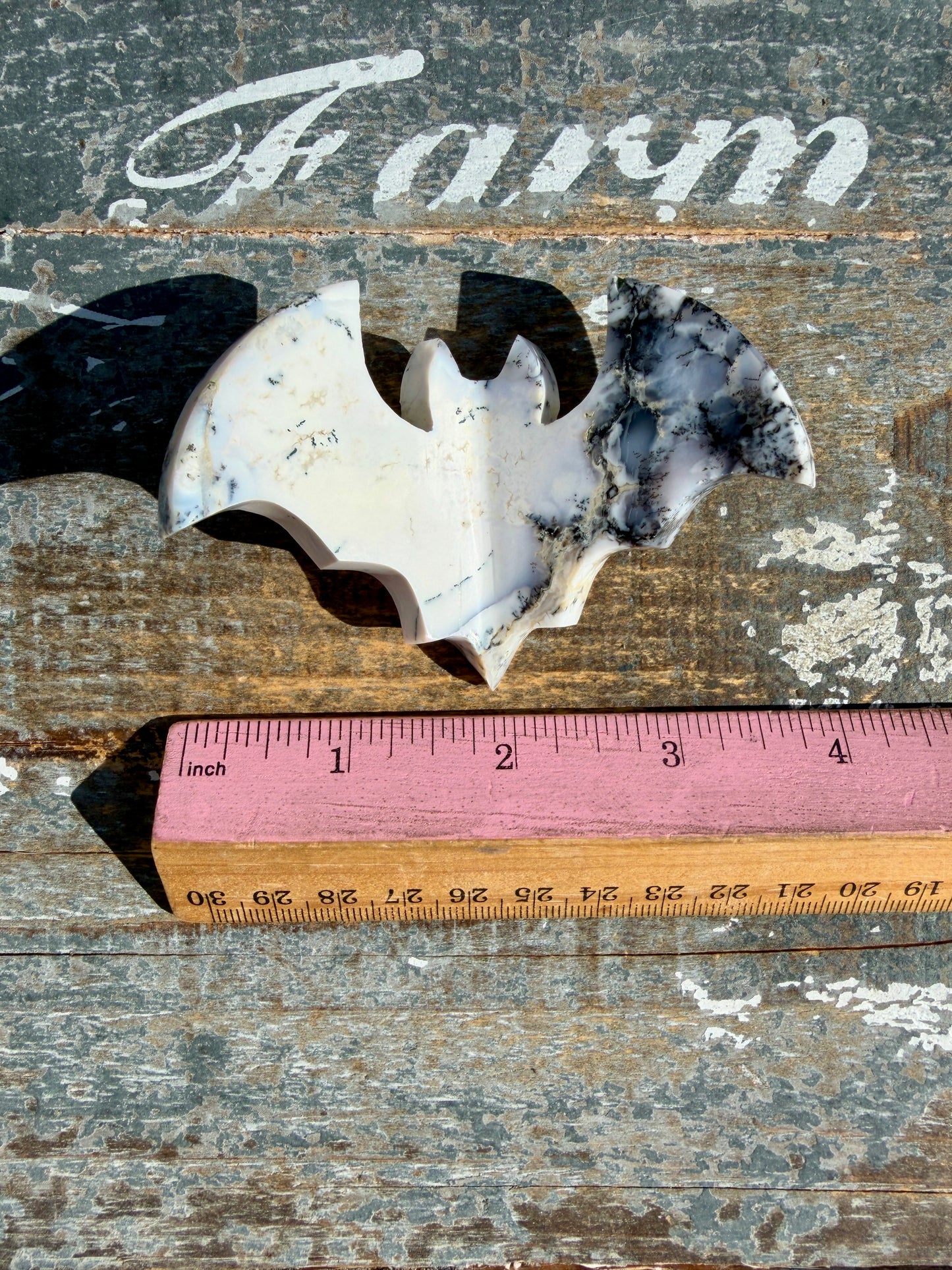 Gorgeous Dendritic Opal Bat | Opt U