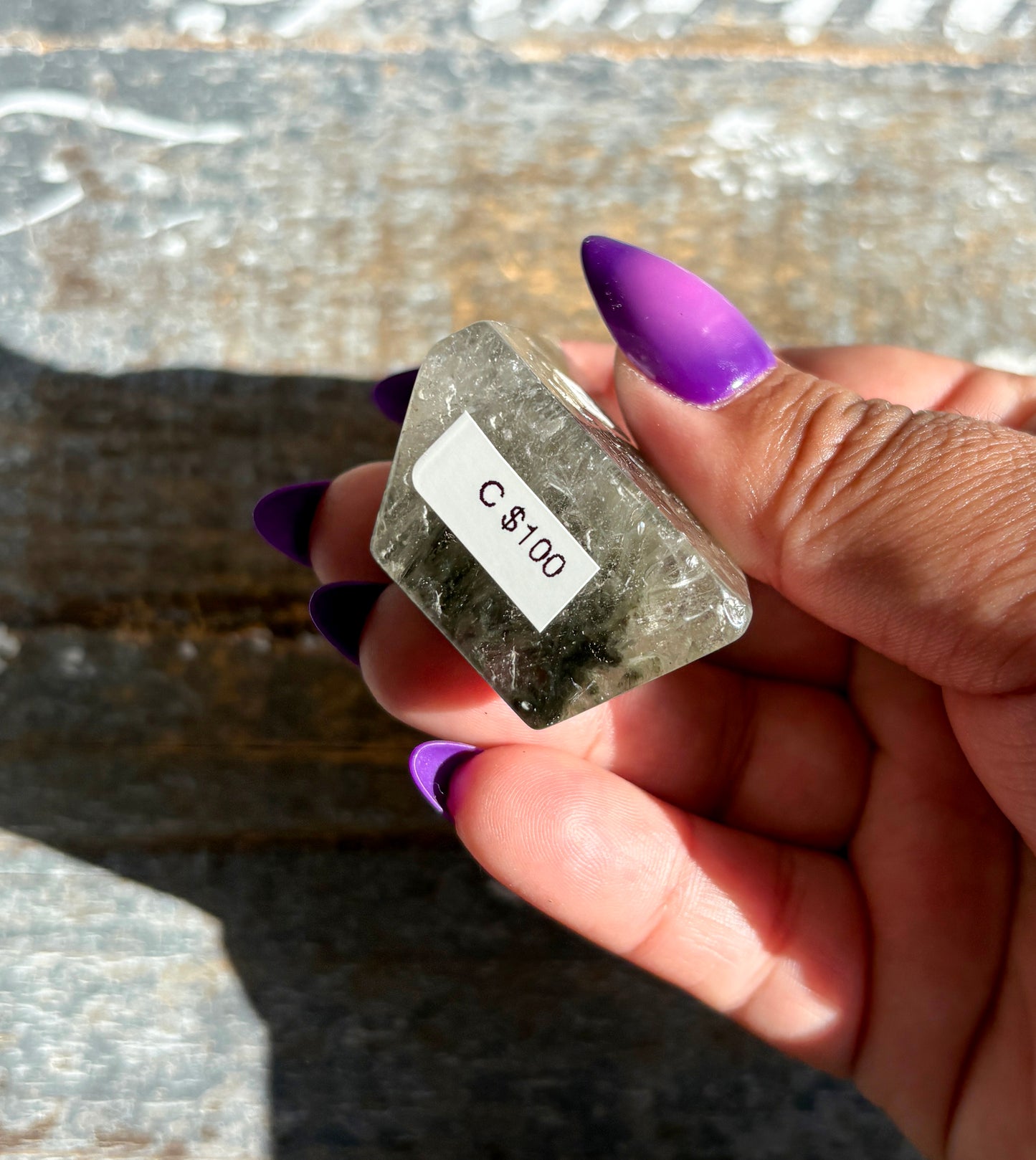 Gorgeous Amphibole Quartz | Opt C