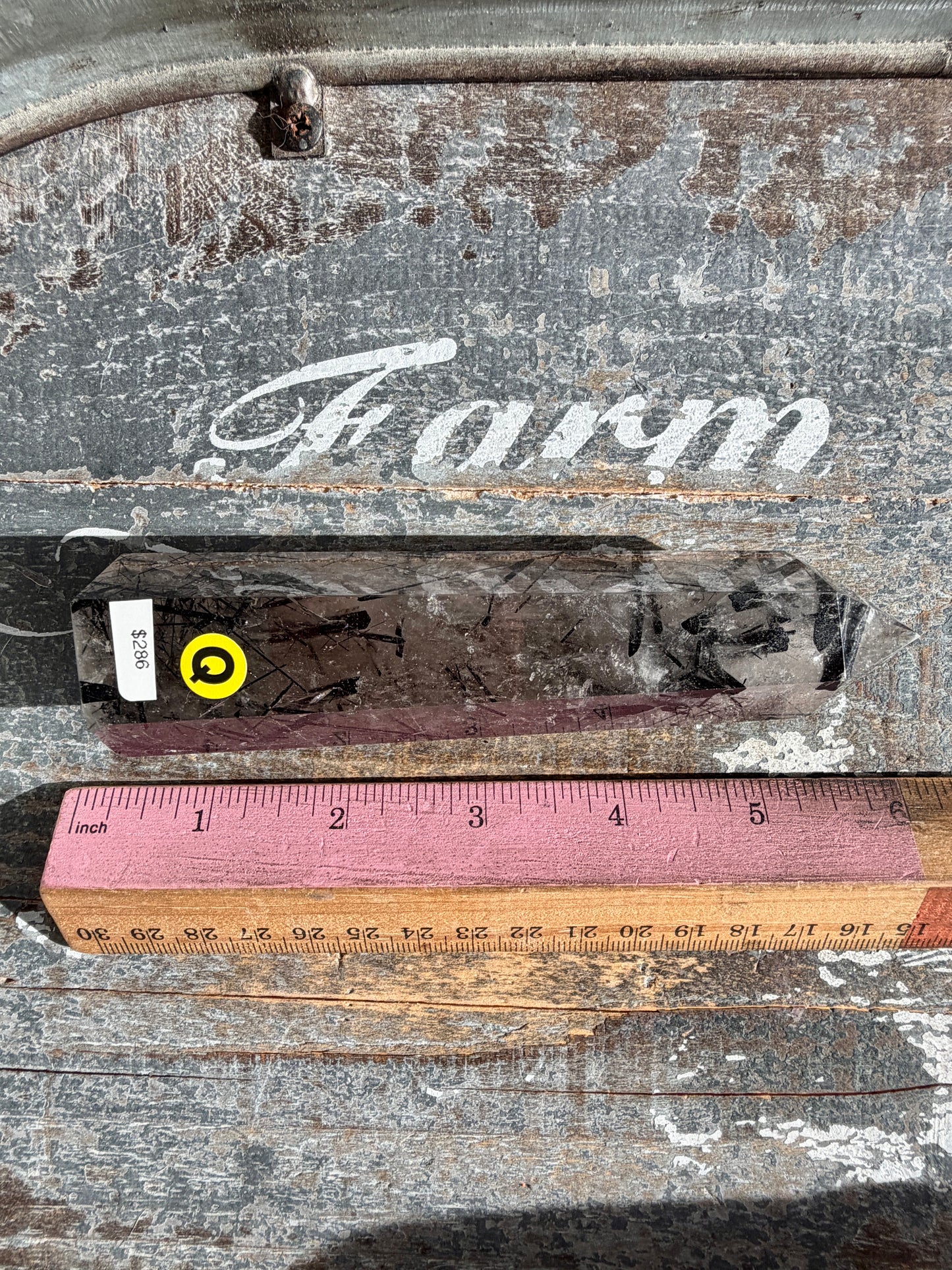 Gorgeous High Grade Tourmaline in Quartz Tower | Opt Q