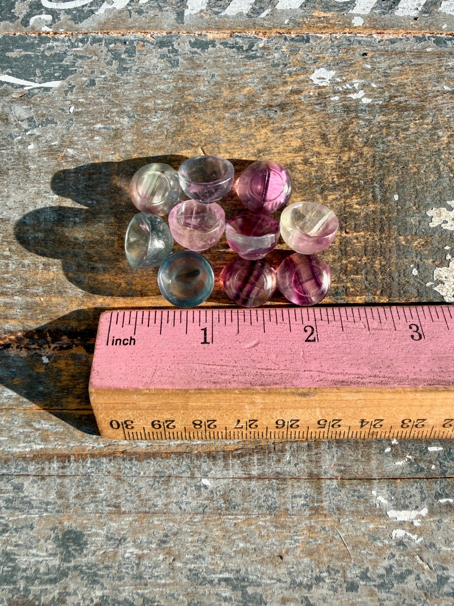 One (1) Mini Rainbow Fluorite Mini Bowl | Intuitively Chosen
