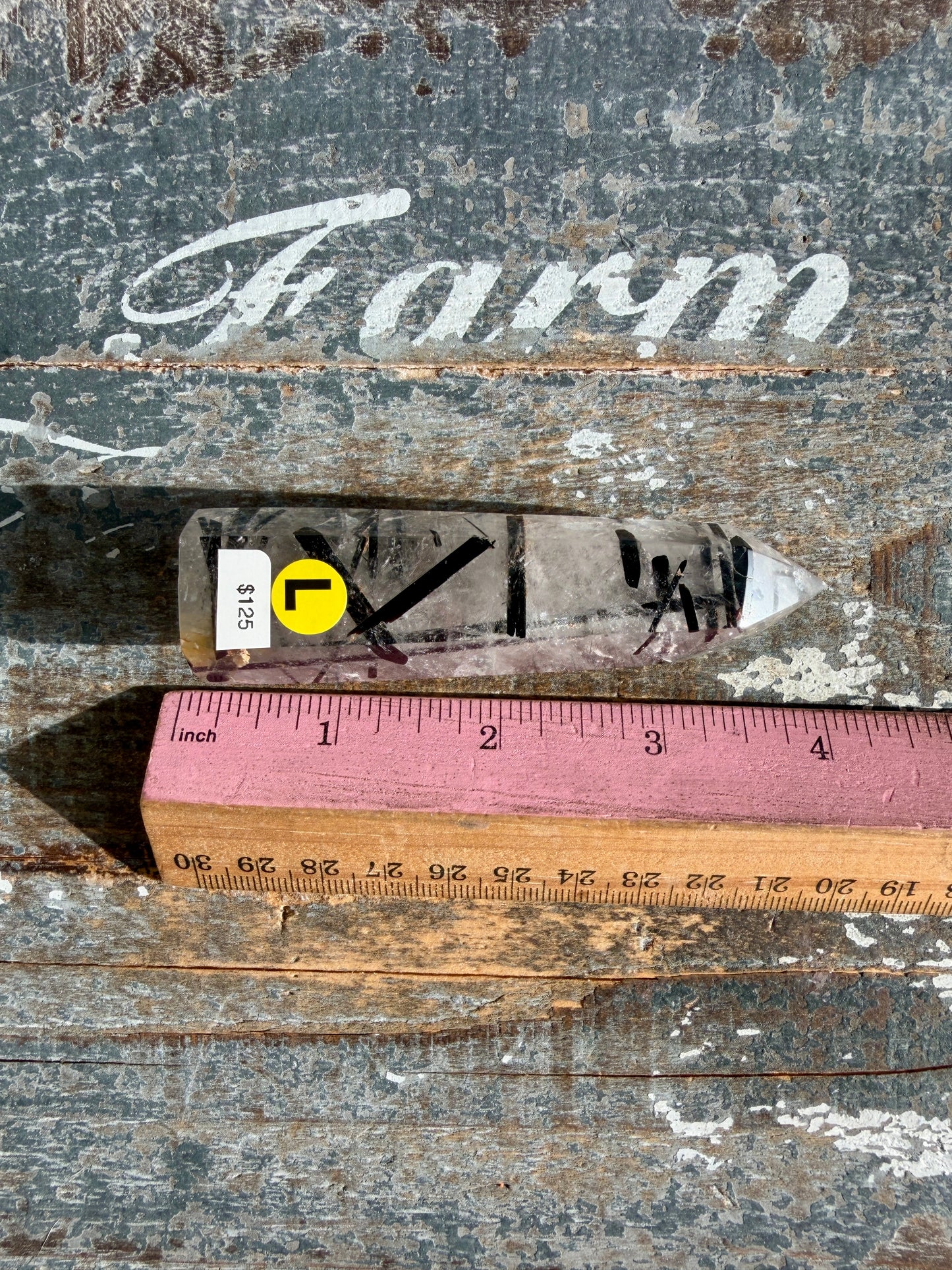 Gorgeous High Grade Tourmaline in Quartz Tower | Opt L