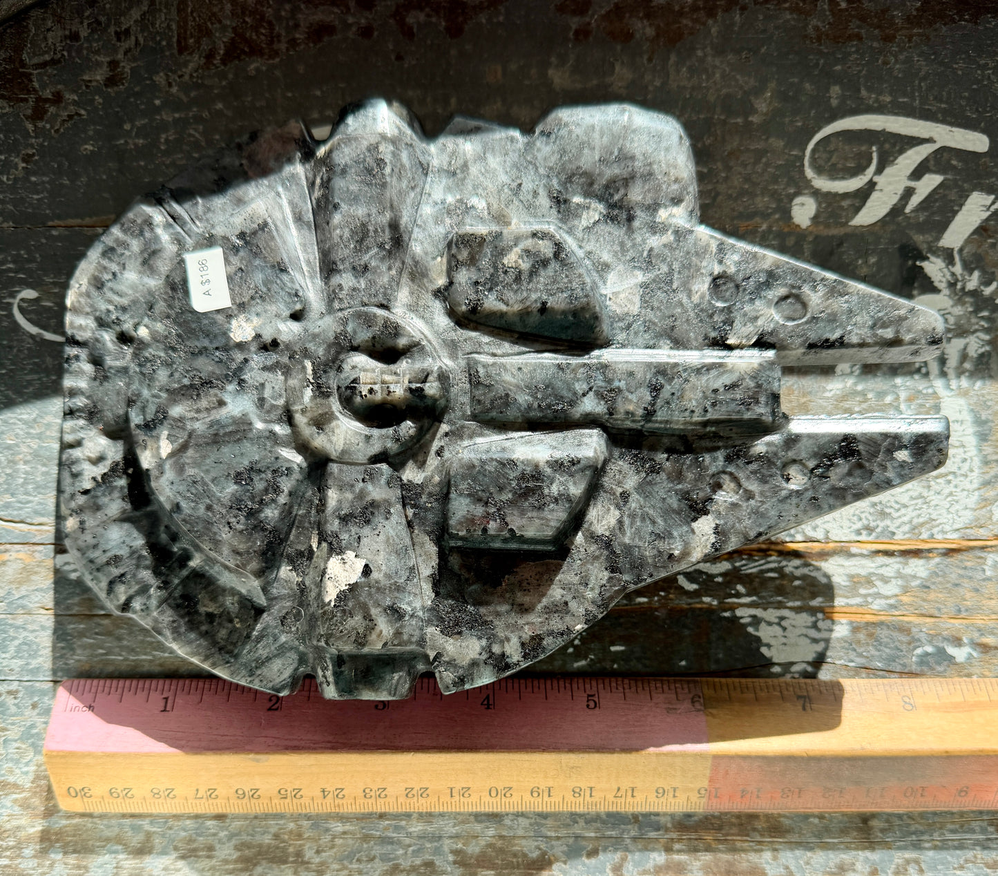 Larvikite Millennium Falcon | Opt A