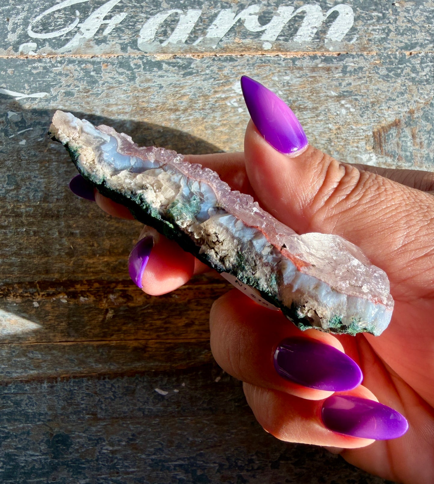 Gorgeous Amethyst with Hematite & Calcite Specimen from Brazil | Opt N1