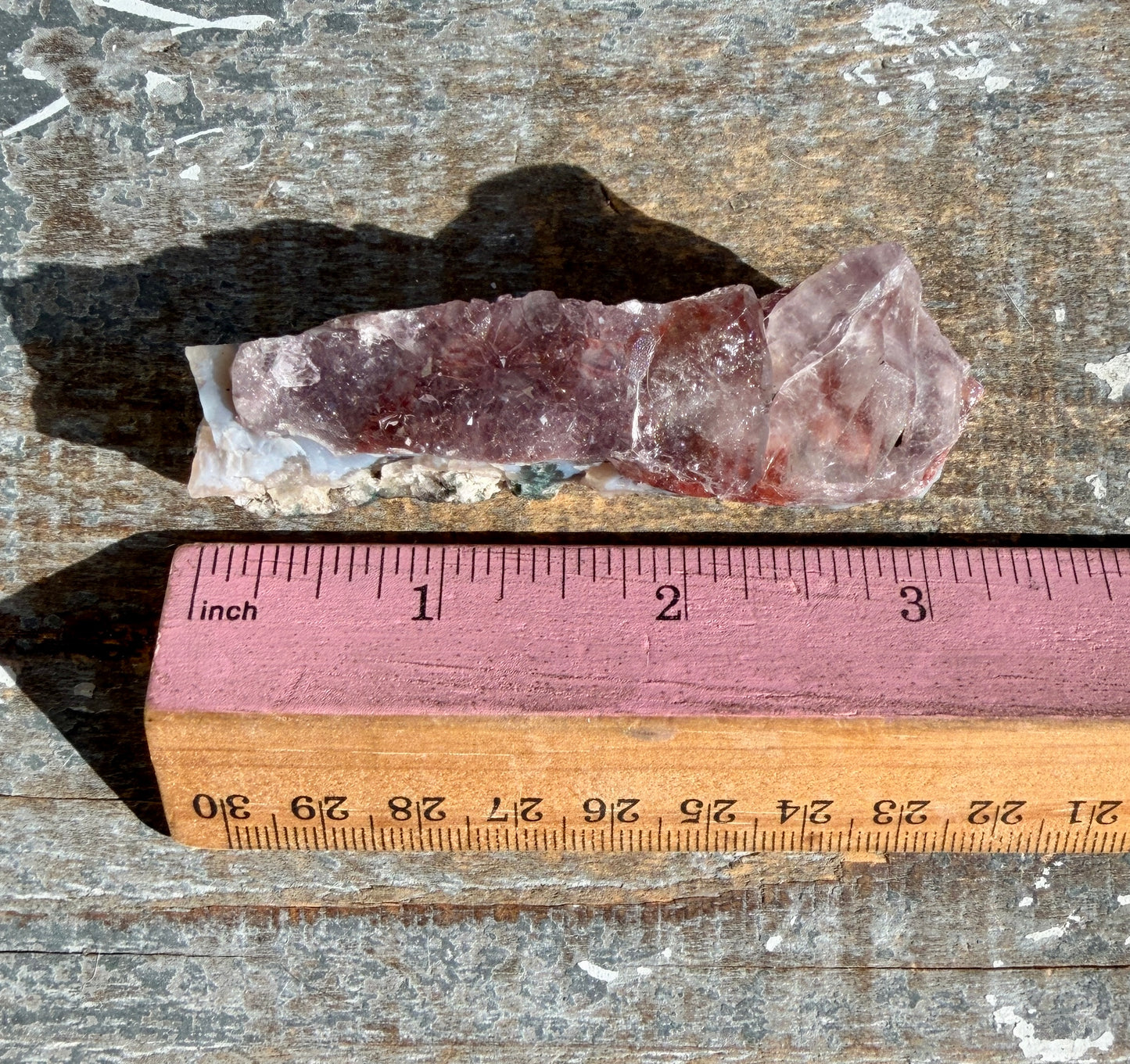 Gorgeous Amethyst with Hematite & Calcite Specimen from Brazil | Opt N1