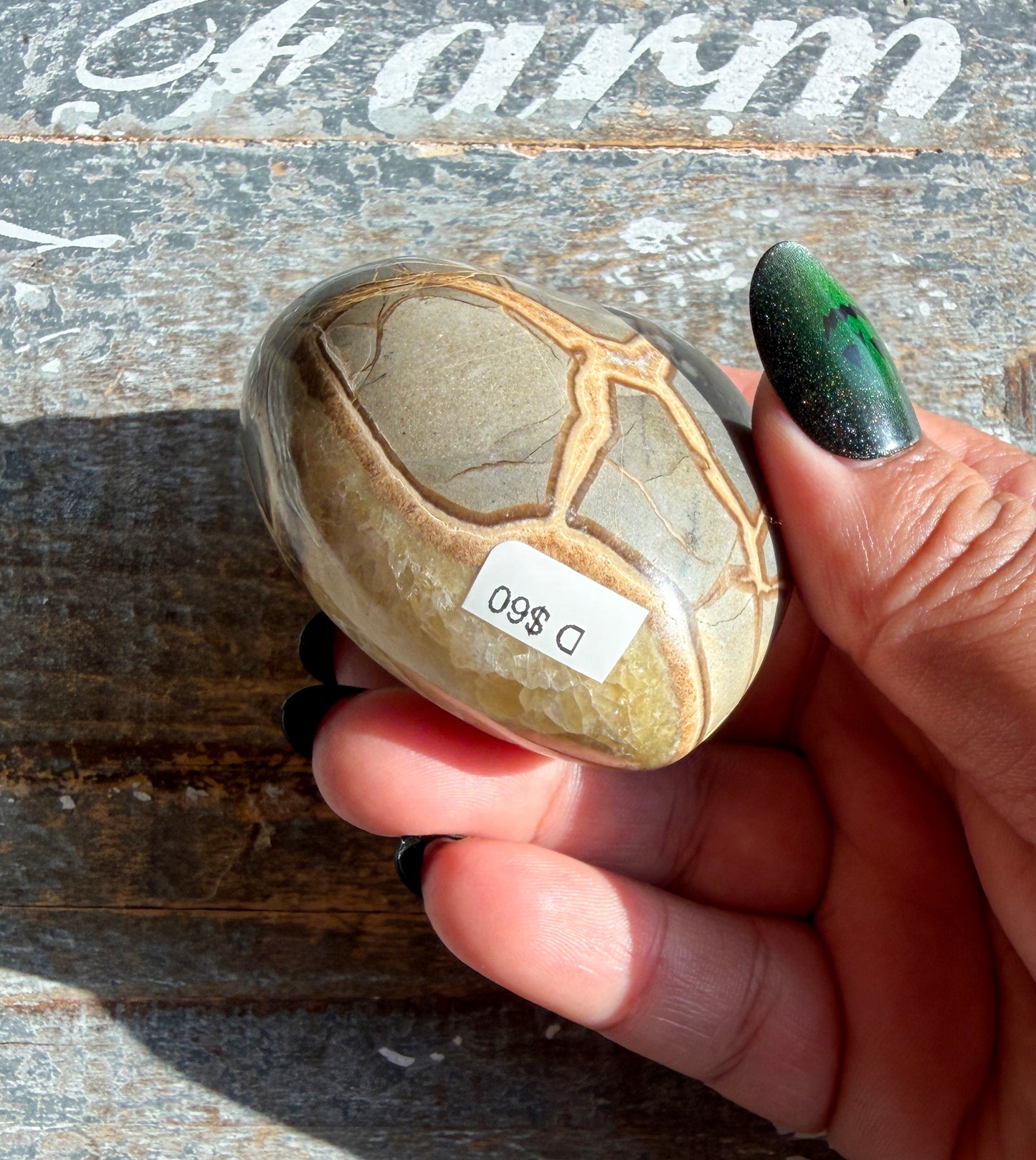 Gorgeous Septarian Heart from Utah | Opt D