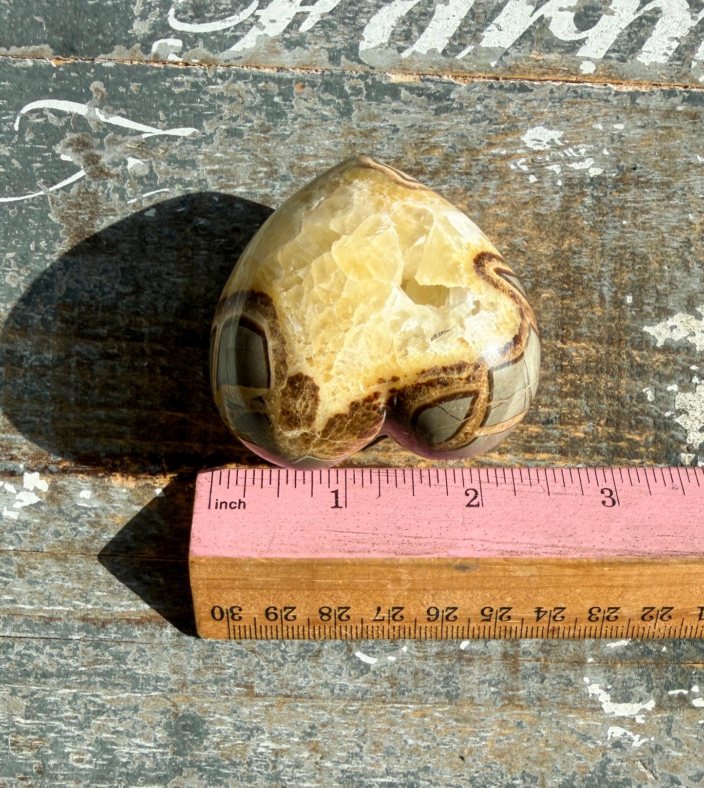 Gorgeous Septarian Heart from Utah | Opt D