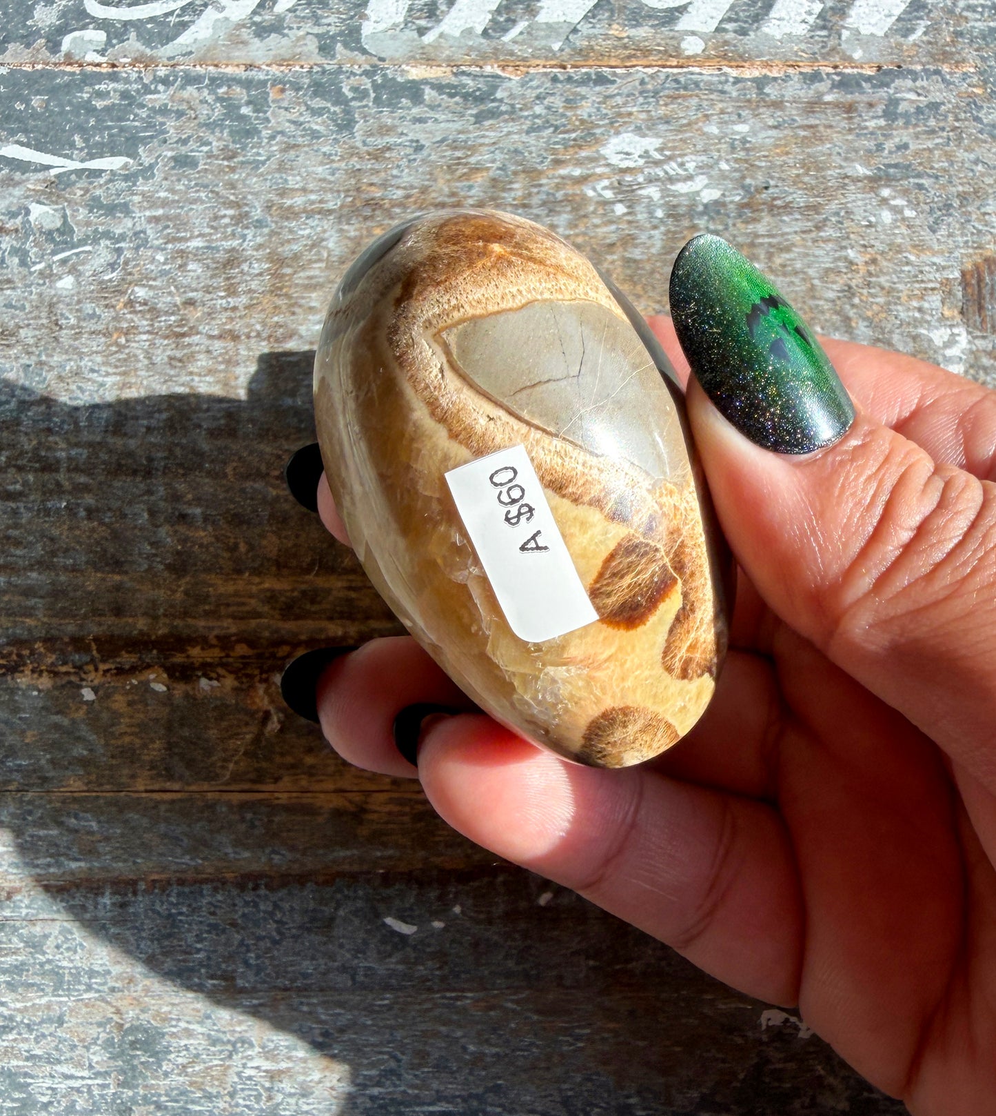 Gorgeous Septarian Heart from Utah | Opt A