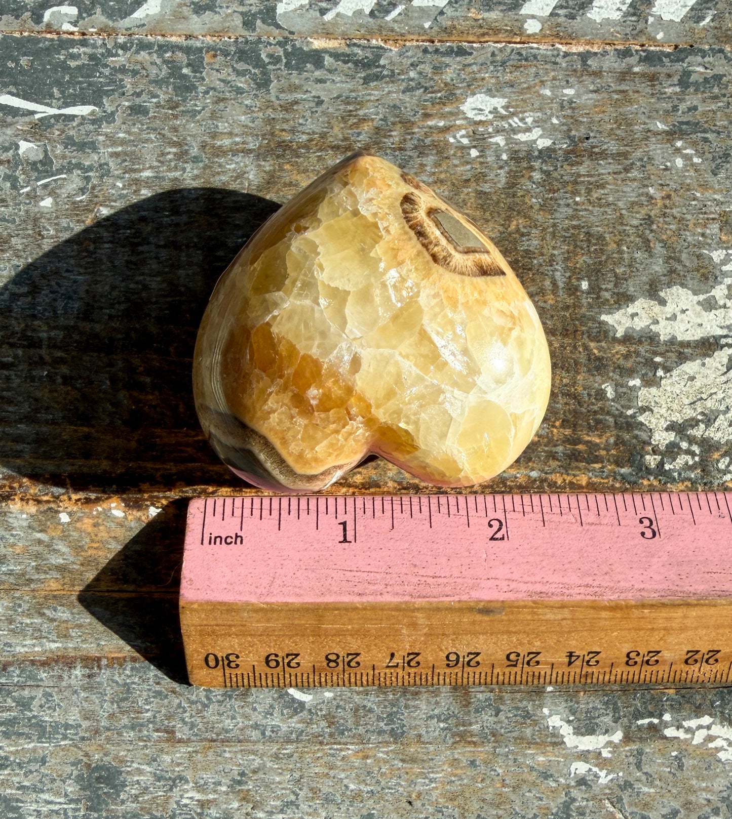 Gorgeous Septarian Heart from Utah | Opt A