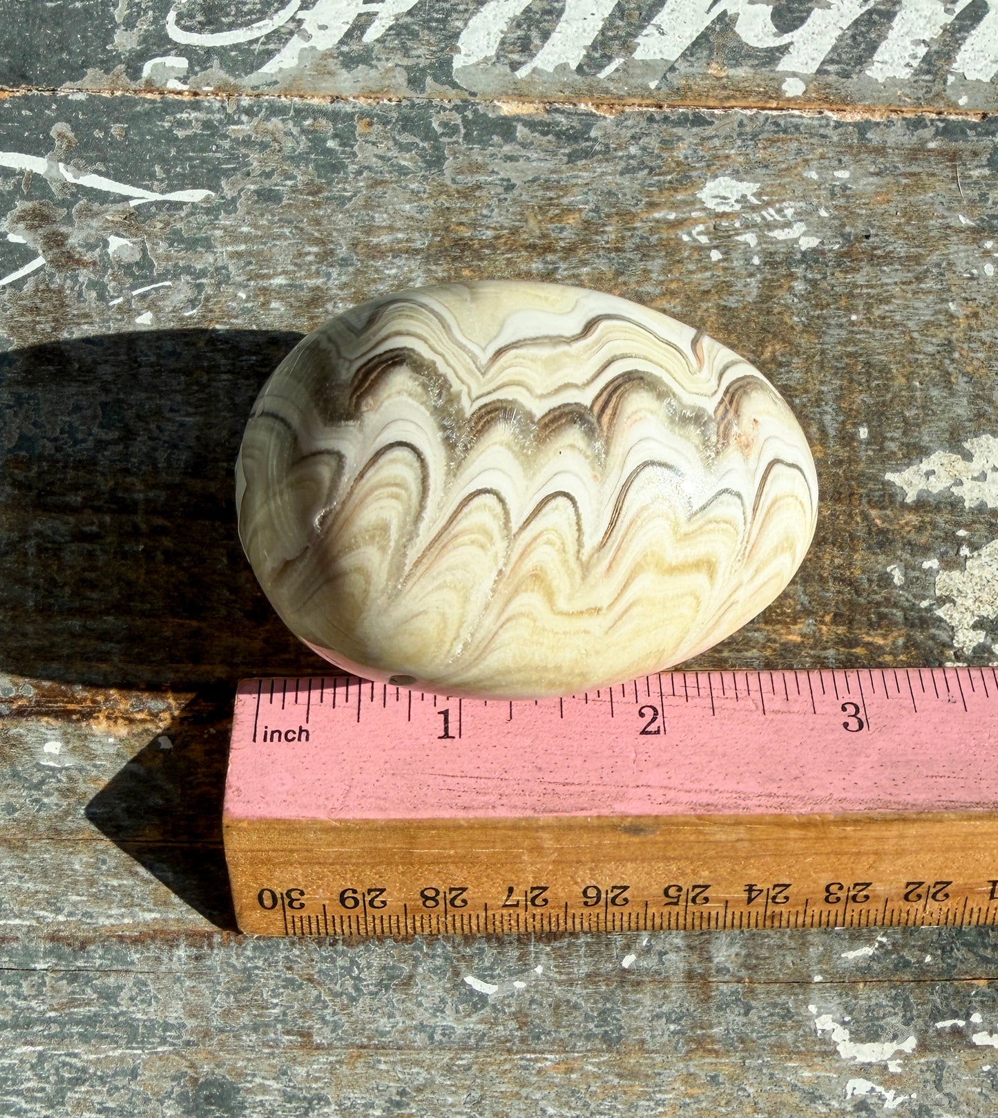 Gorgeous Bumblebee Calcite Egg from Mexico | Opt B