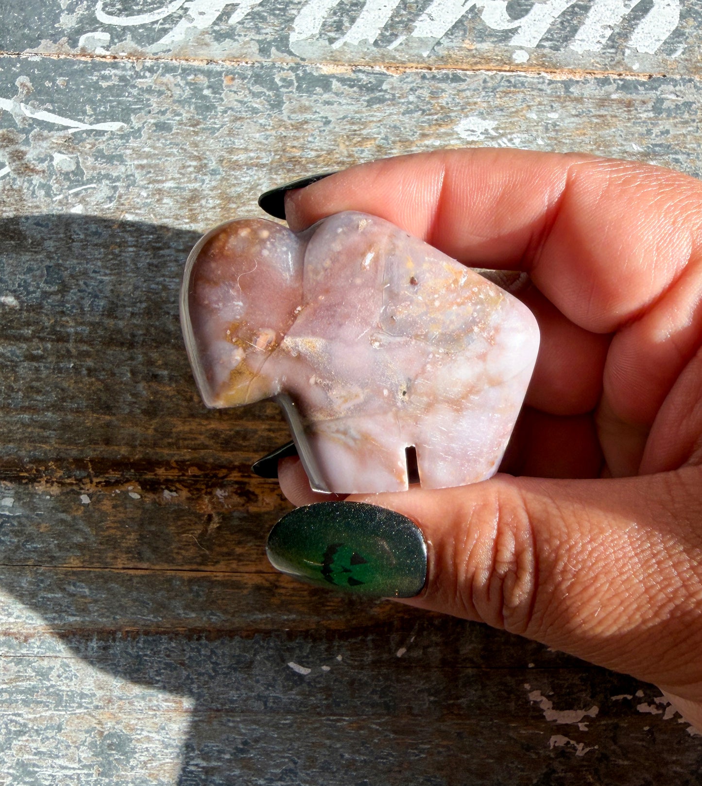 Gorgeous Purple Jade Buffalo from Turkey | Opt V