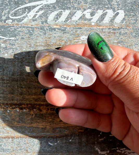 Gorgeous Purple Jade Buffalo from Turkey | Opt V