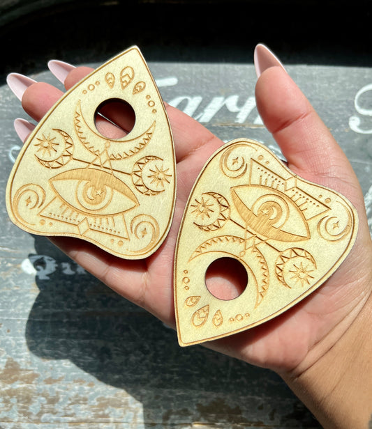 One (1) Planchette Wood Sphere Stand