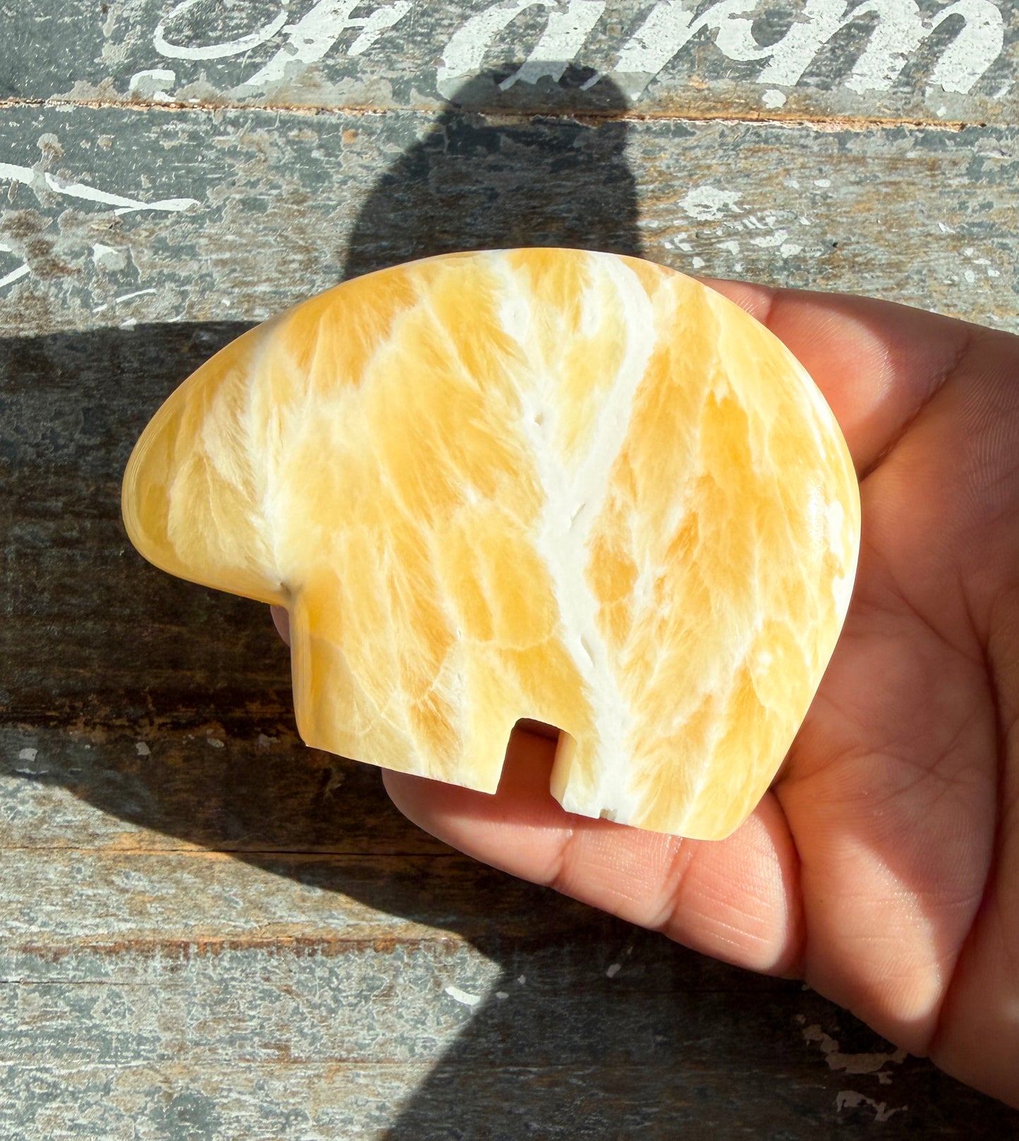 Gorgeous Honeycomb Calcite Bear from Utah | Opt T