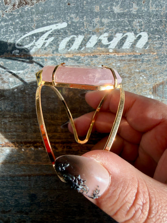 Gorgeous Rose Quartz Bracelet | Opt H