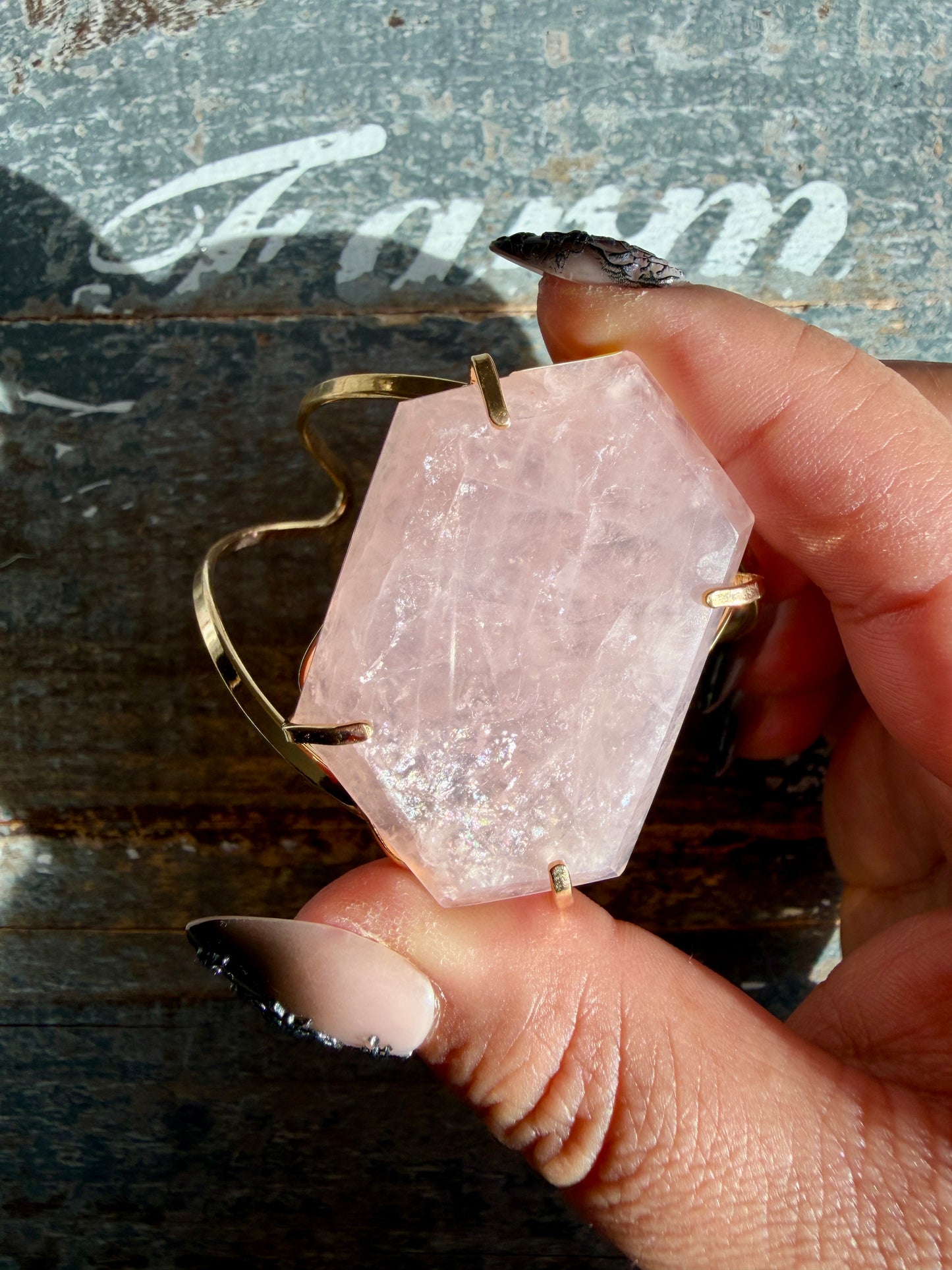 Gorgeous Rose Quartz Bracelet | Opt G