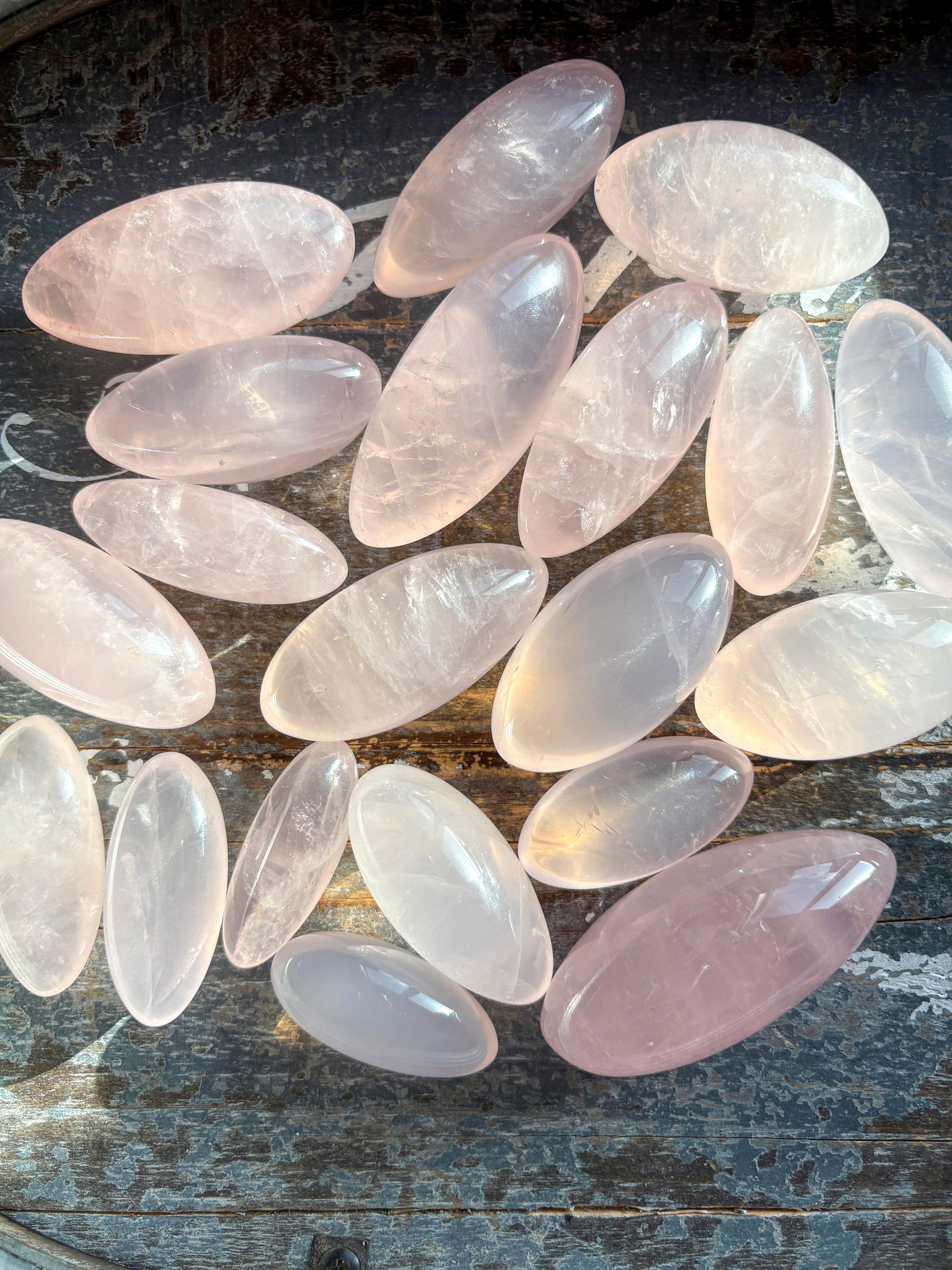 One (1) Gorgeous High Quality Rose Quartz Imperfect Shaped Shiva | Intuitively Chosen