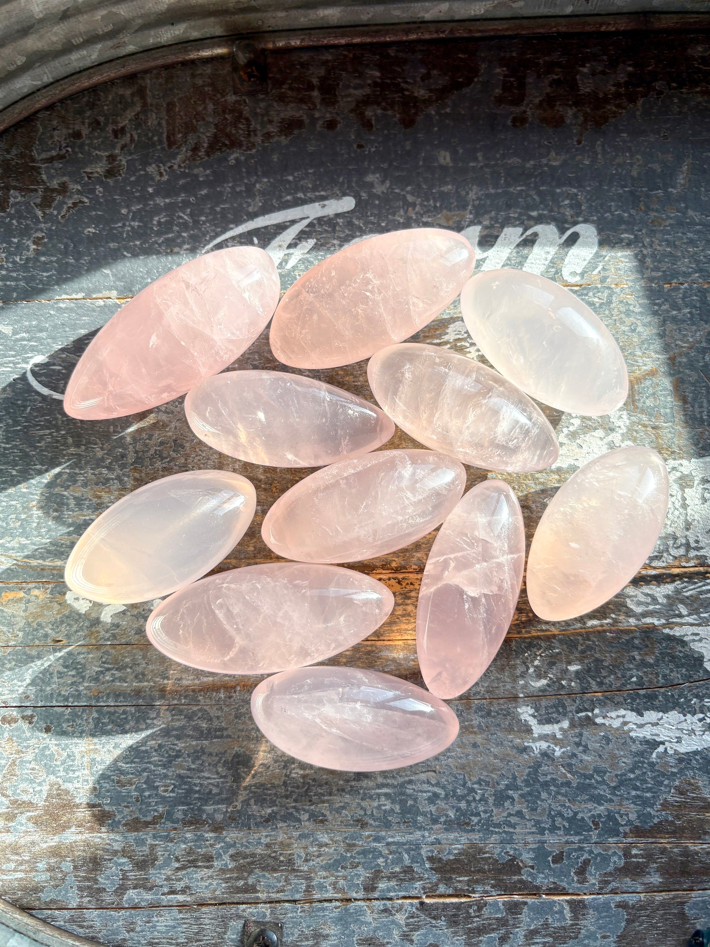 One (1) Gorgeous High Quality Rose Quartz Imperfect Shaped Shiva | Intuitively Chosen