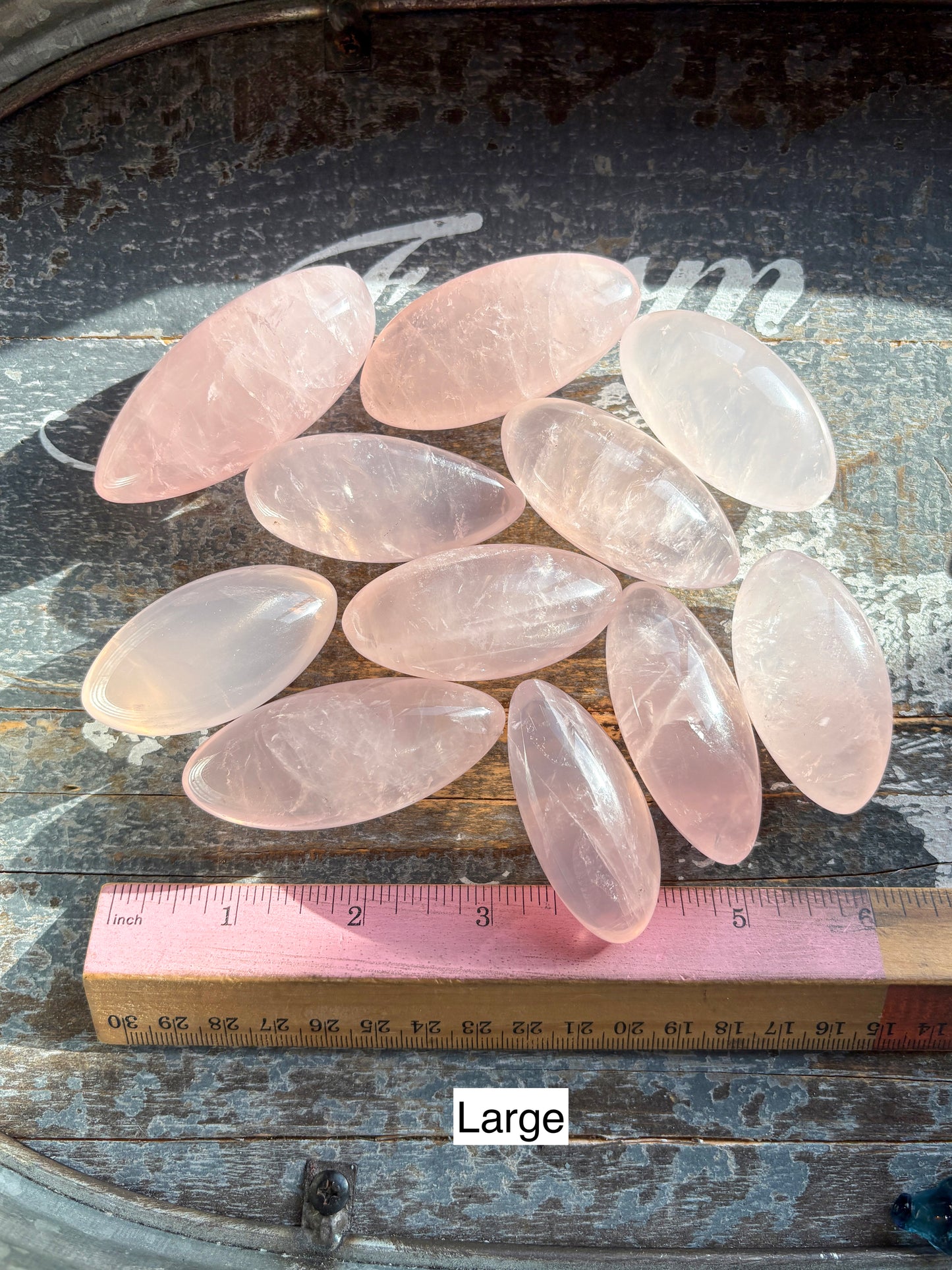 One (1) Gorgeous High Quality Rose Quartz Imperfect Shaped Shiva | Intuitively Chosen