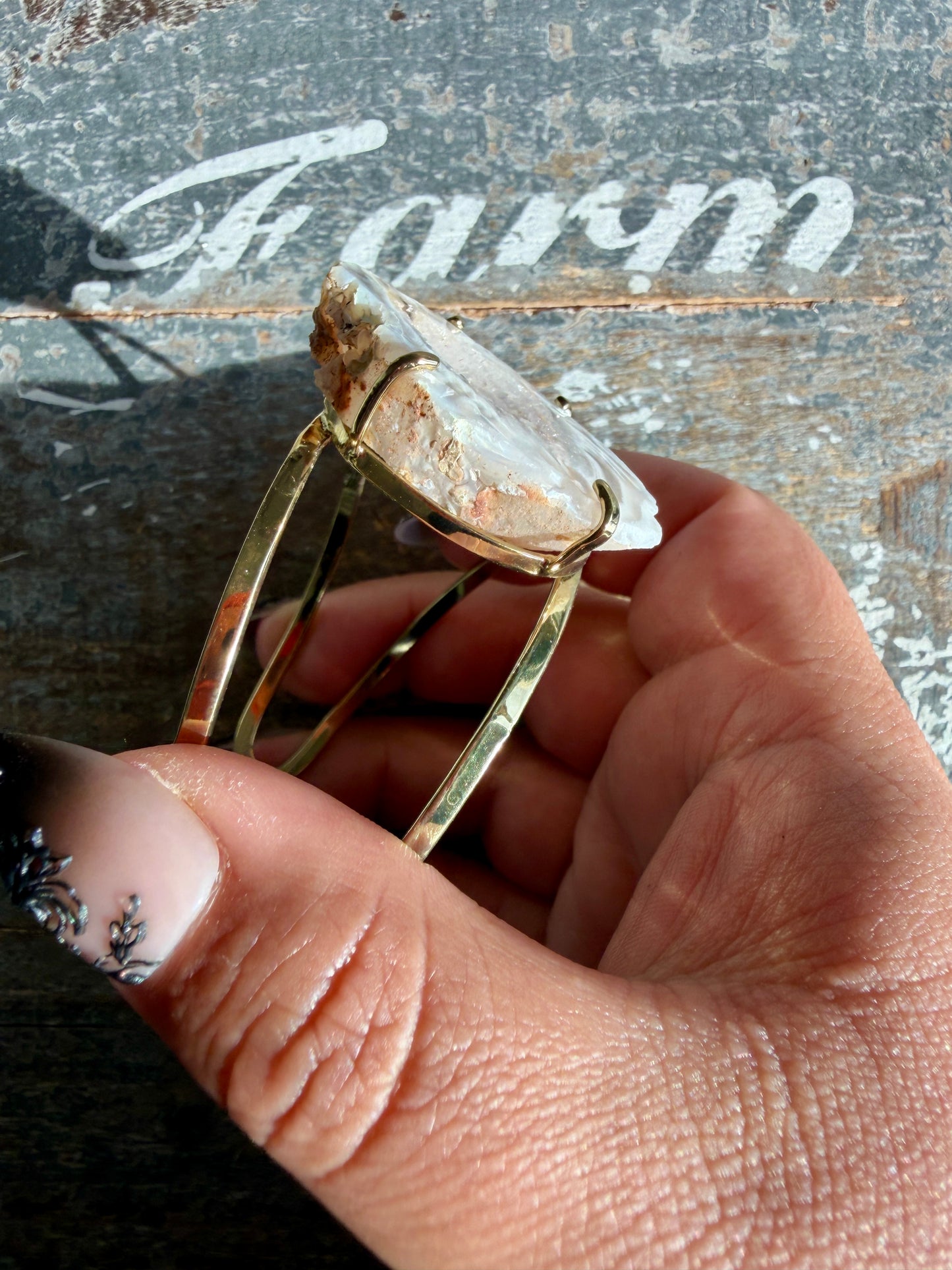 Druzy Agate Bracelet | Opt R