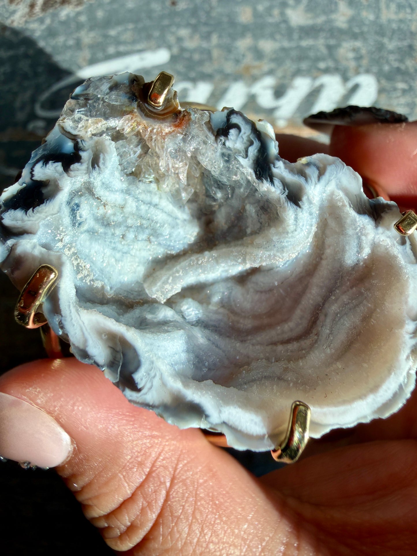 Druzy Agate Bracelet | Opt N