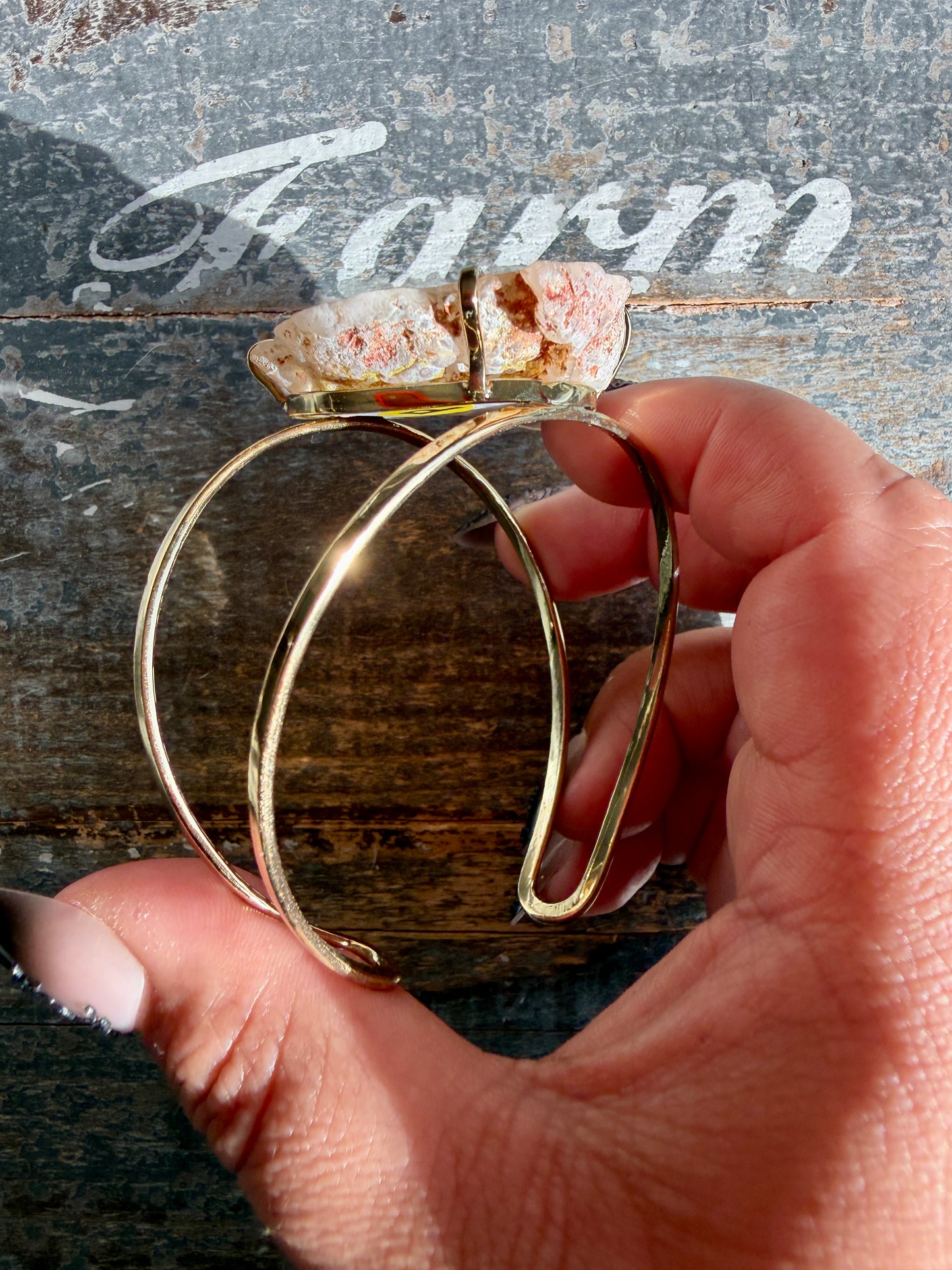 Druzy Agate Bracelet | Opt P