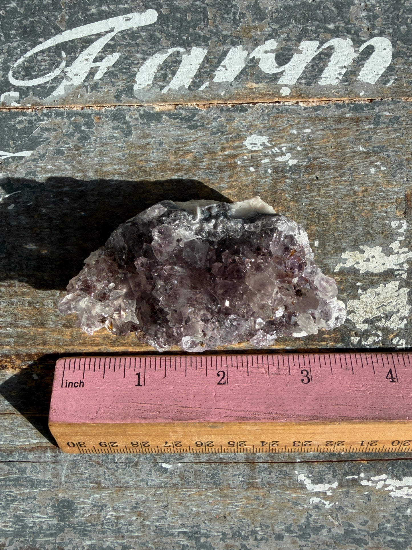 Amethyst with Hematite | Opt L