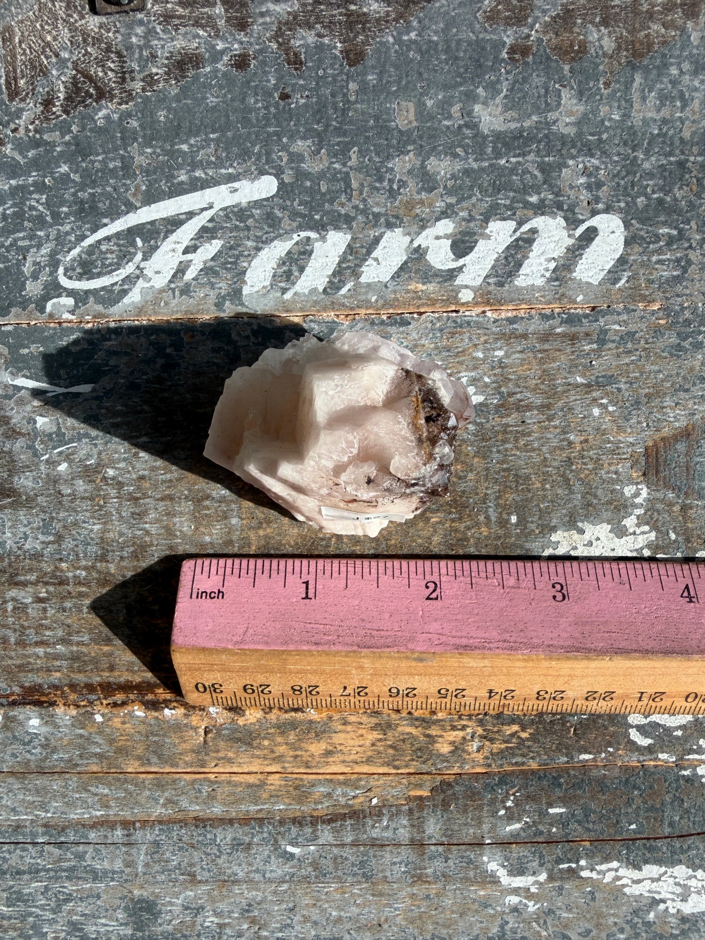 Selenite with Amethyst Specimen | Opt J