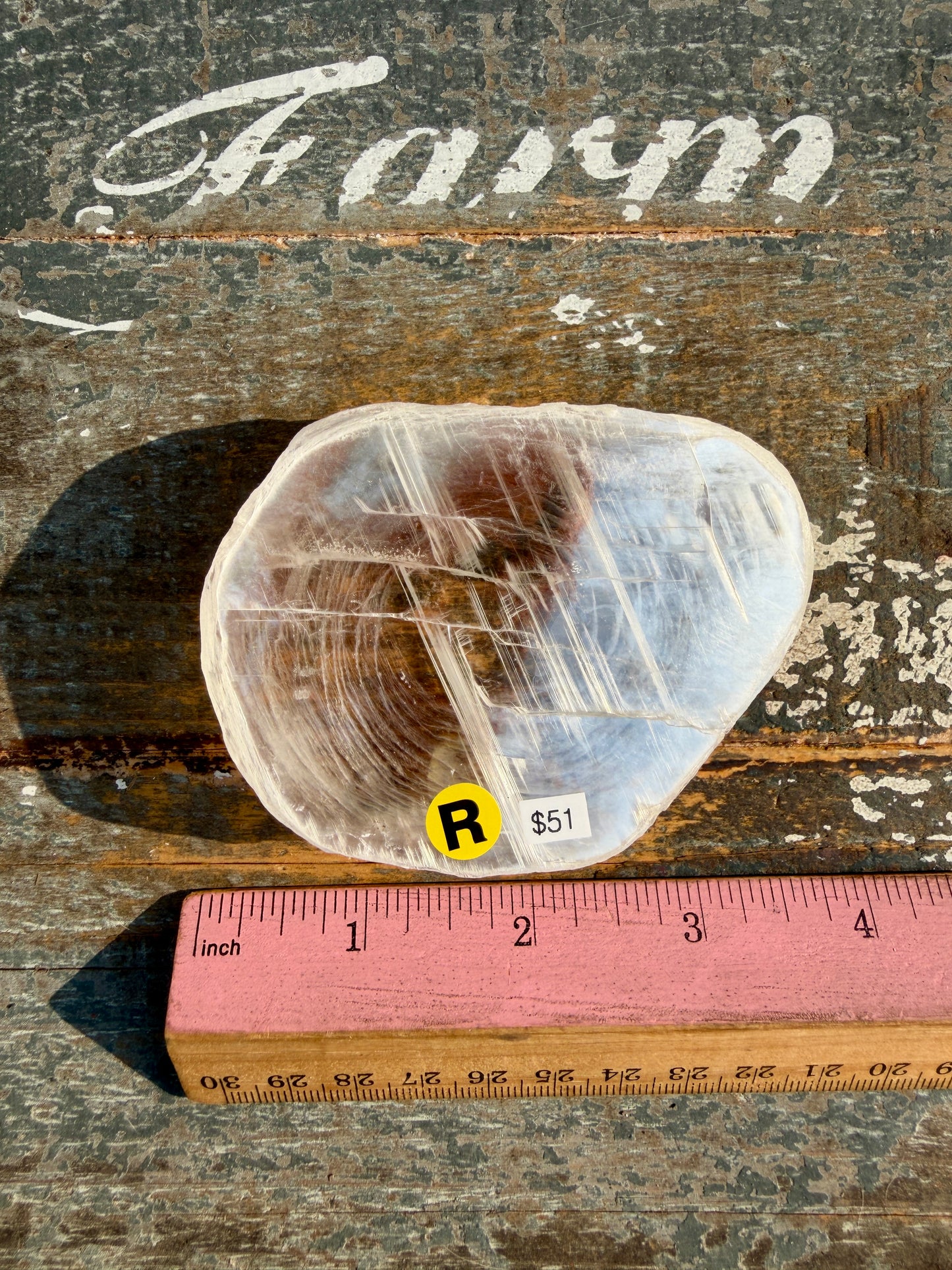 Gorgeous Finger Print Selenite | Opt R