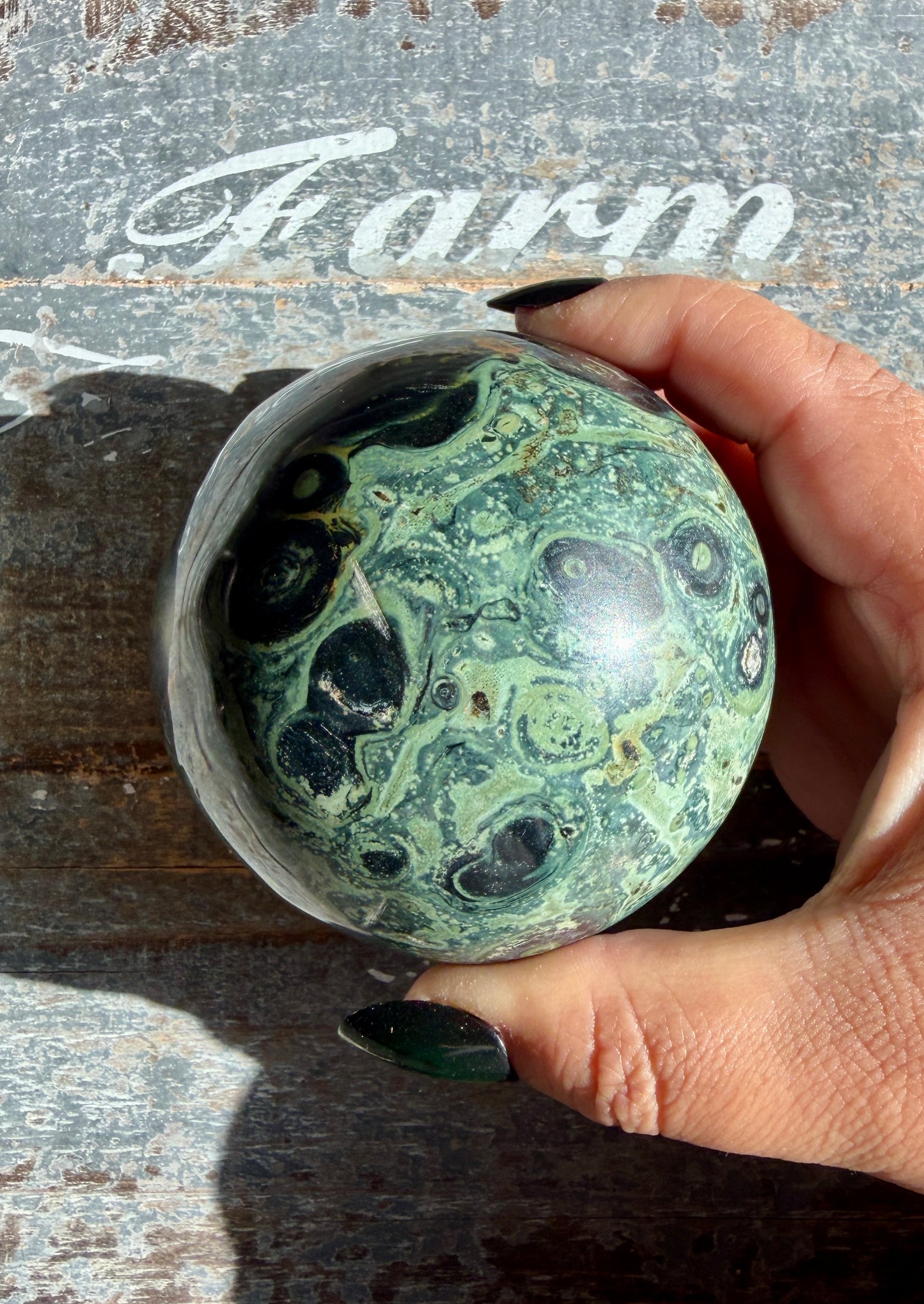 Gorgeous Kambaba Jasper Sphere from Madagascar | Opt F