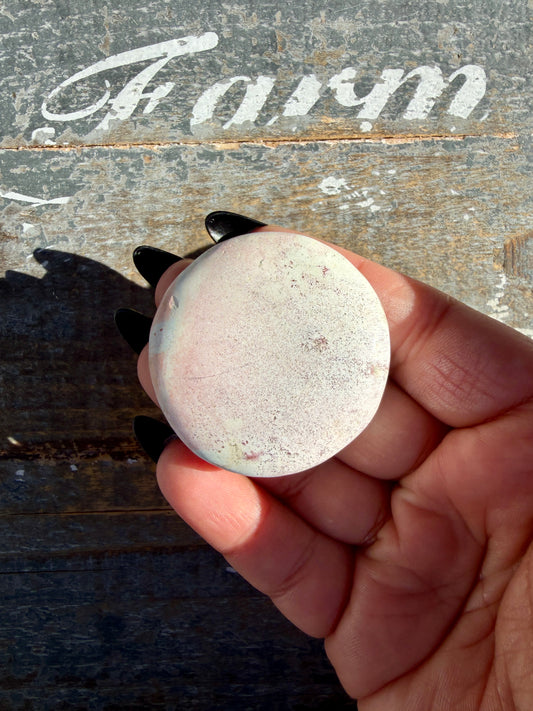 Colorful Unicorn Jasper Medallion | India | Opt 38